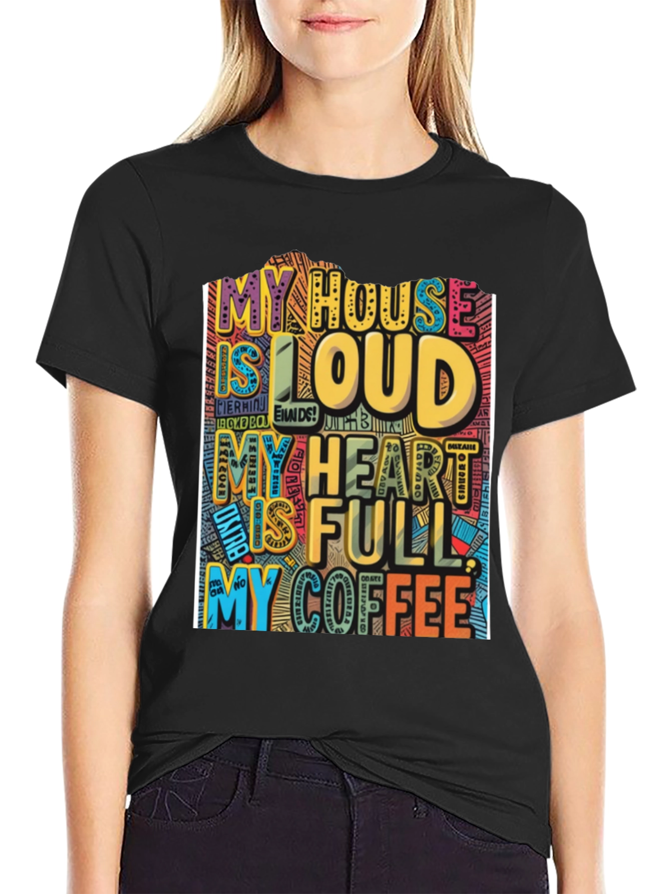 Loud House Full Heart Coffee T-Shirt
