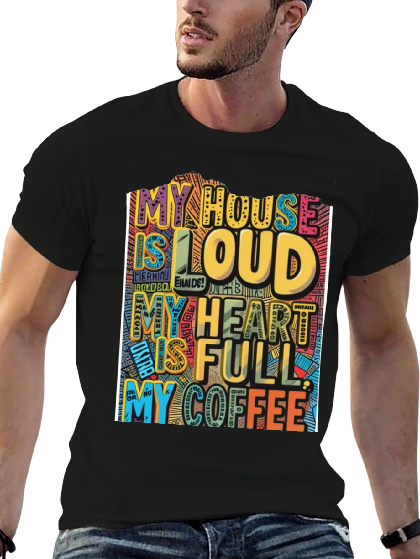 Loud House Full Heart Coffee T-Shirt