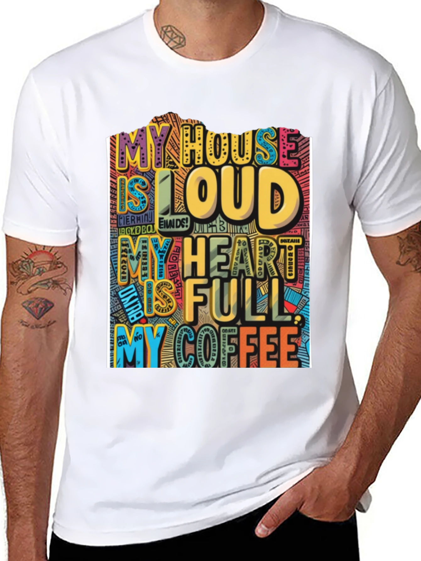Loud House Full Heart Coffee T-Shirt