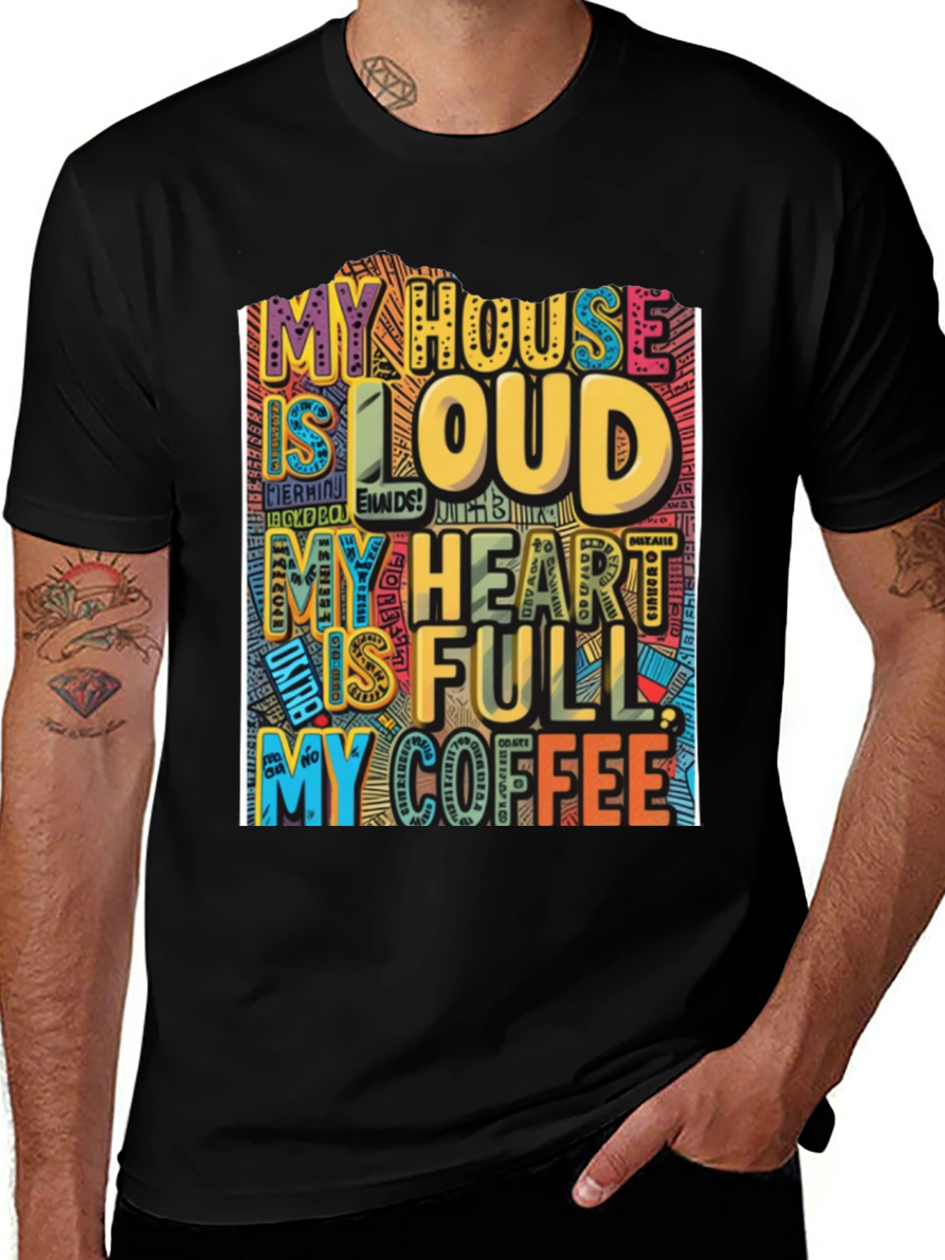 Loud House Full Heart Coffee T-Shirt