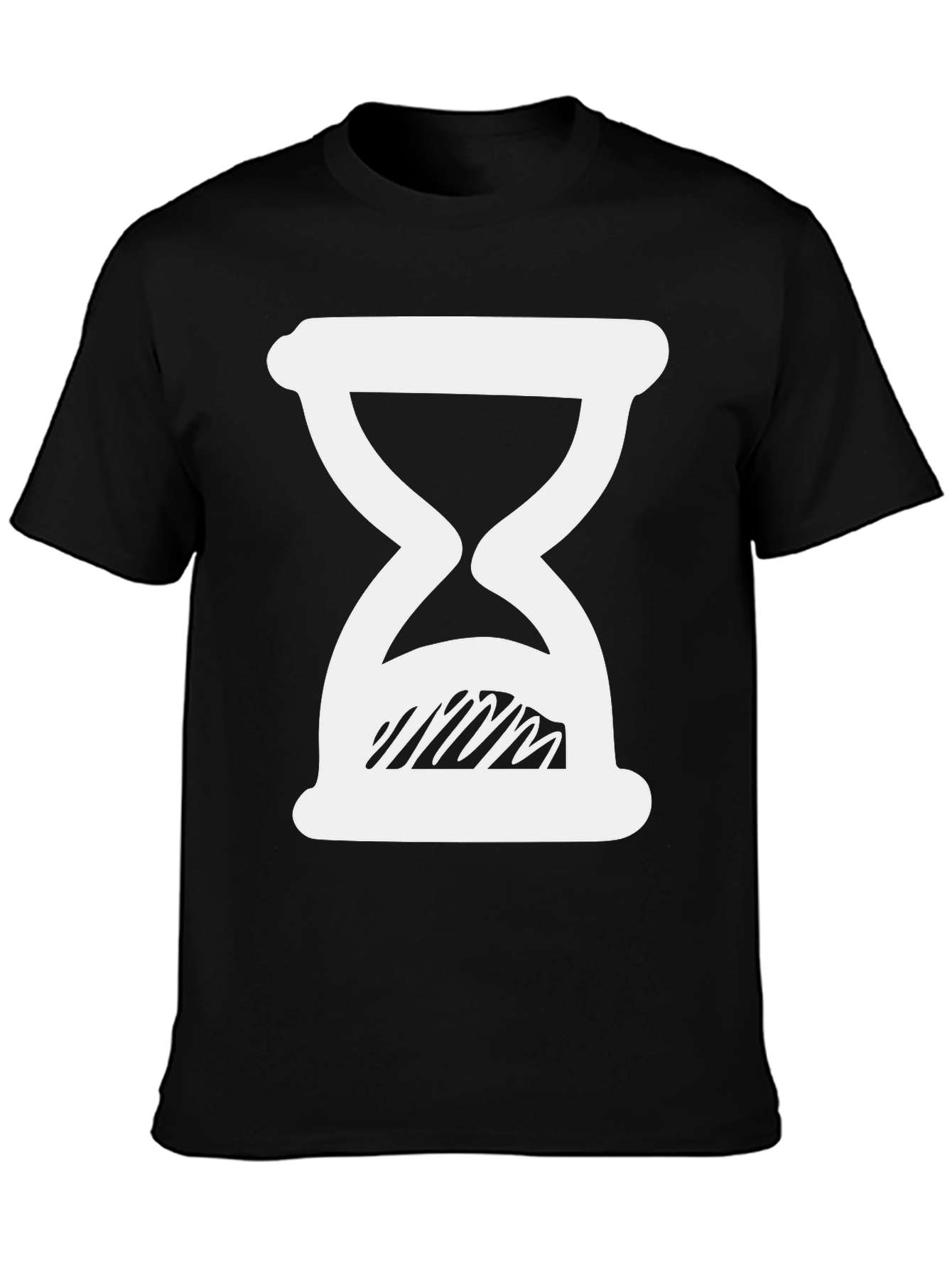 Hourglass Graphic T-Shirt - Classic Time Design