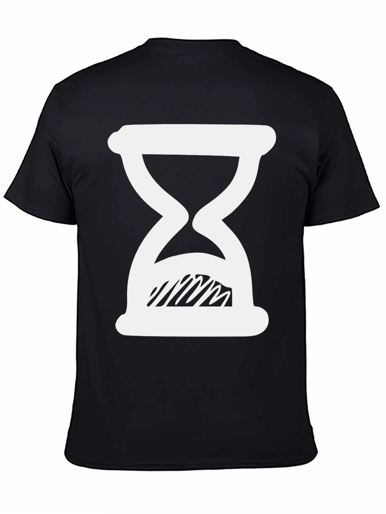 Hourglass Graphic T-Shirt - Classic Time Design