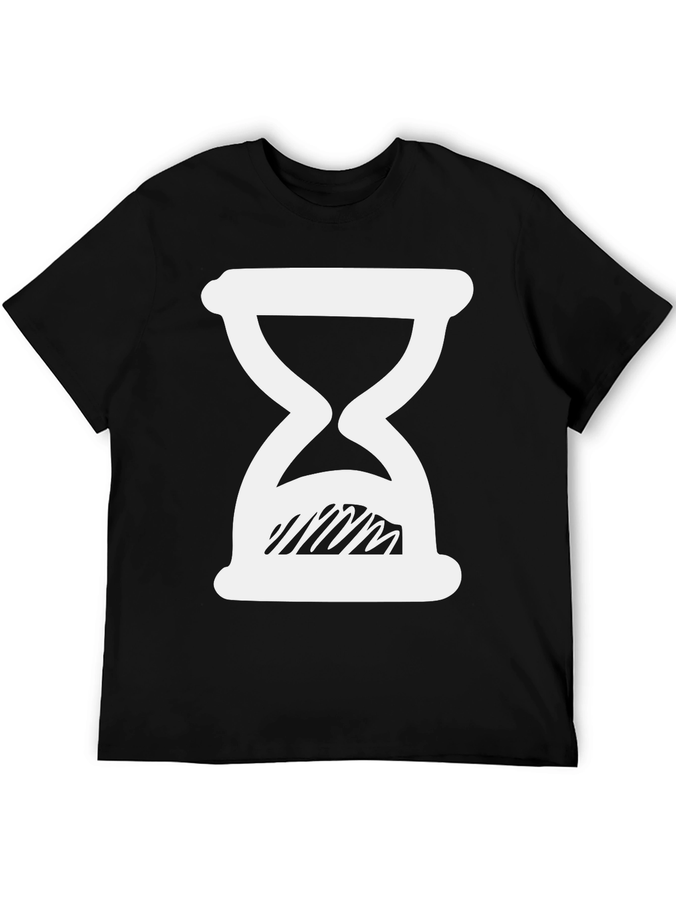 Hourglass Graphic T-Shirt - Classic Time Design