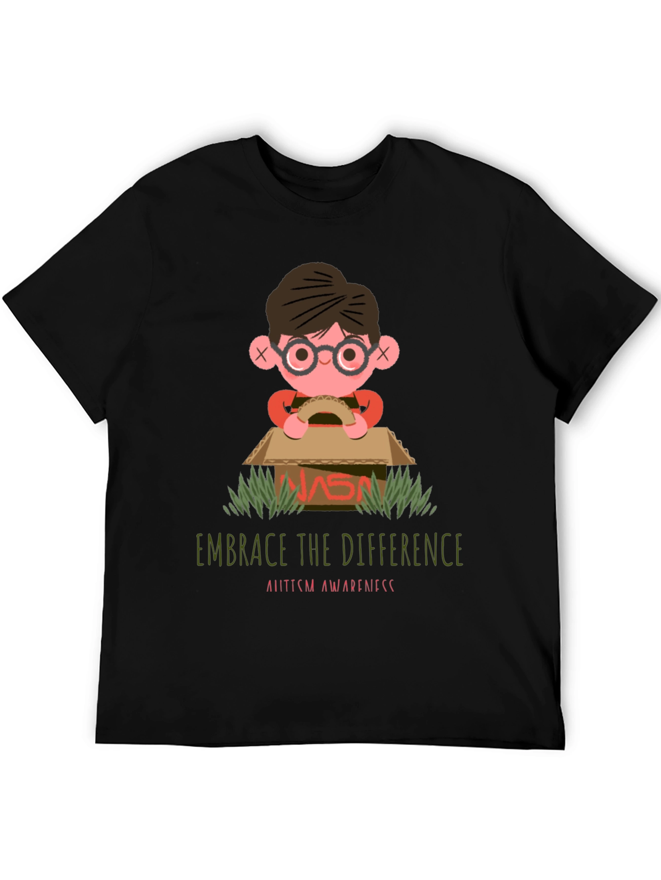 Embrace the Difference Autism Awareness Graphic Tee