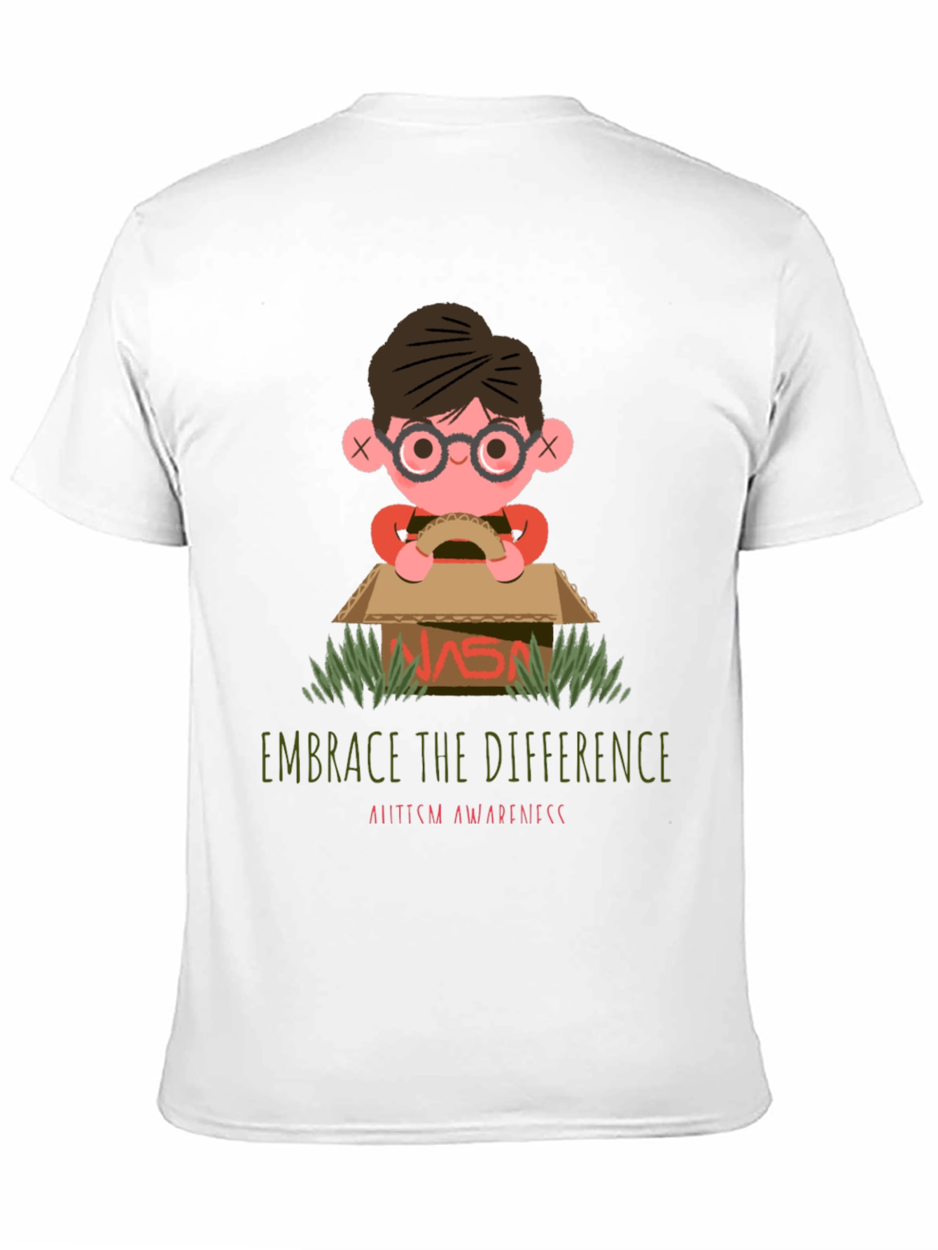 Embrace the Difference Autism Awareness Graphic Tee