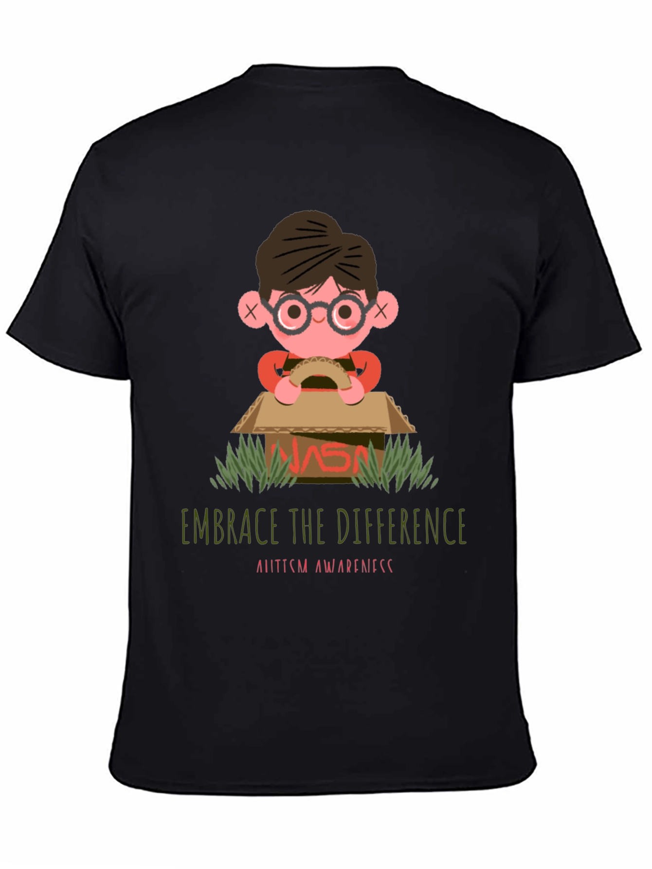 Embrace the Difference Autism Awareness Graphic Tee
