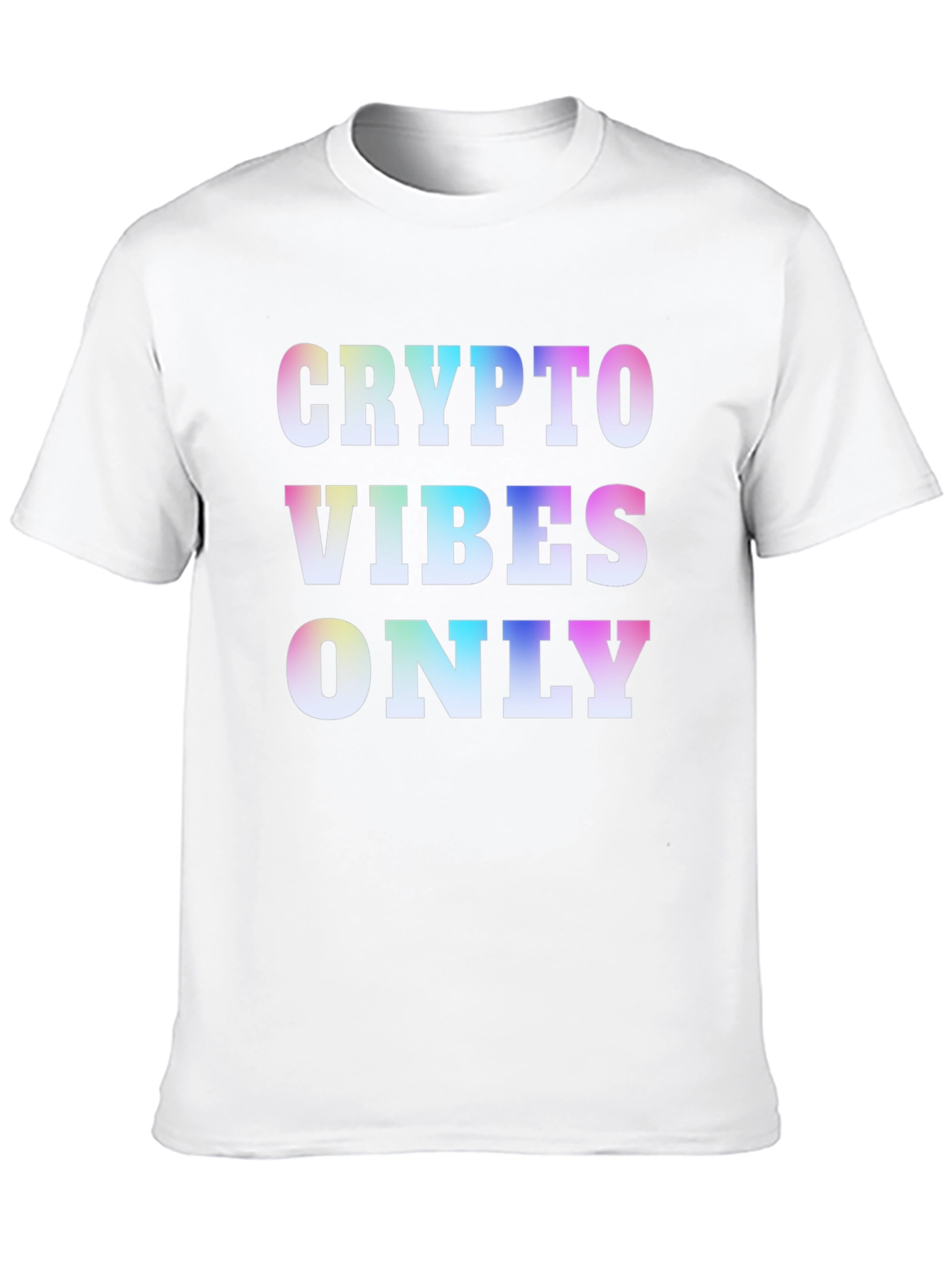 Crypto Vibes Only T-Shirt - Black