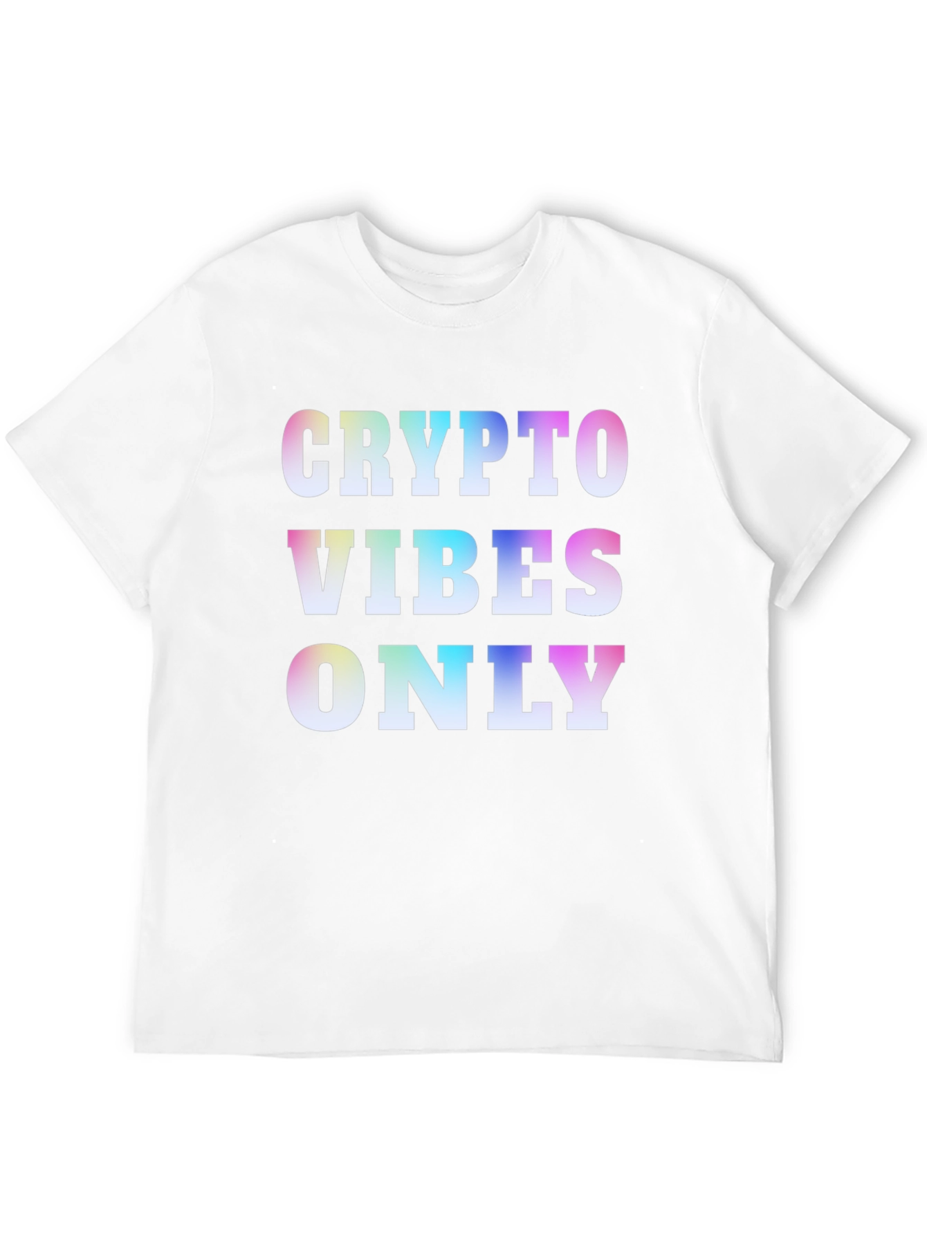 Crypto Vibes Only T-Shirt - Black
