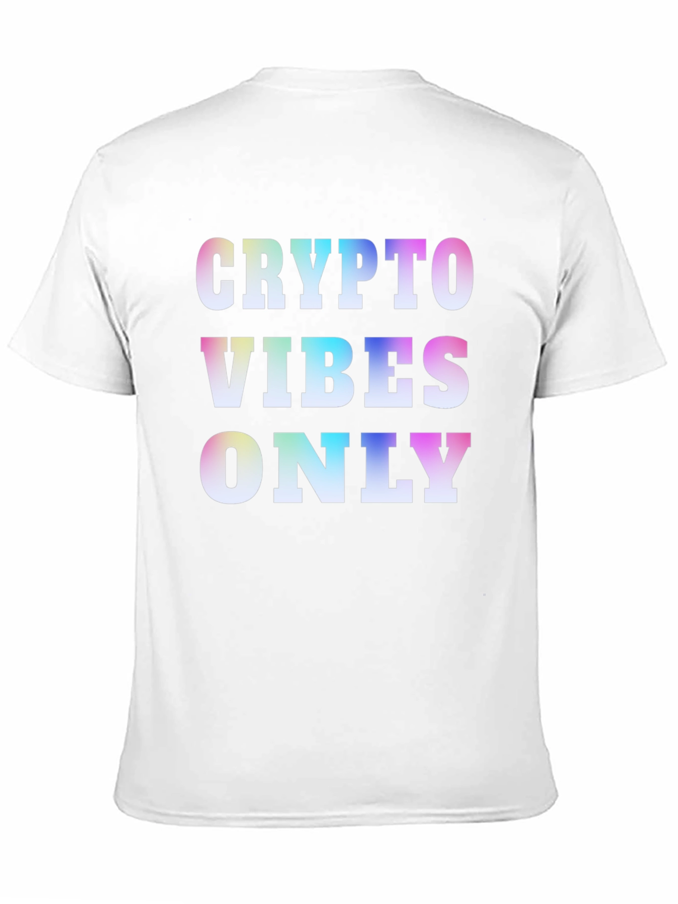 Crypto Vibes Only T-Shirt - Black