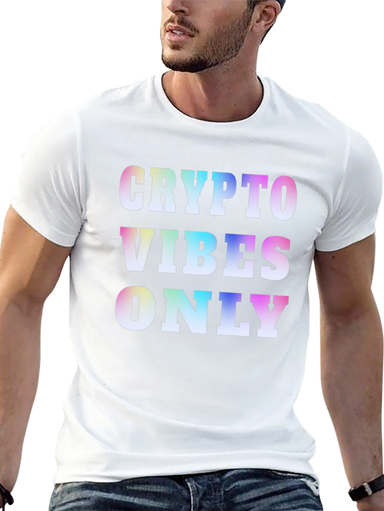 Crypto Vibes Only T-Shirt - Black