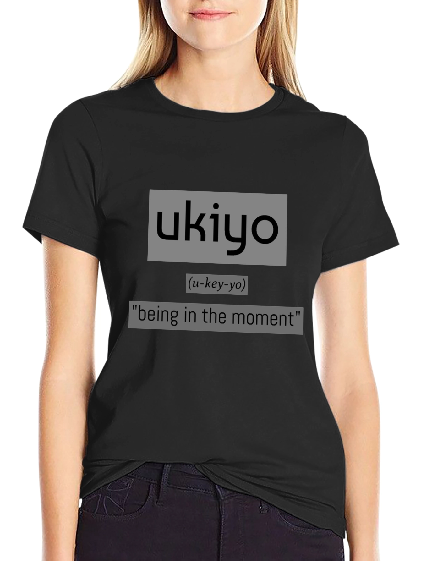 Ukiyo Being in the Moment Graphic T-Shirt