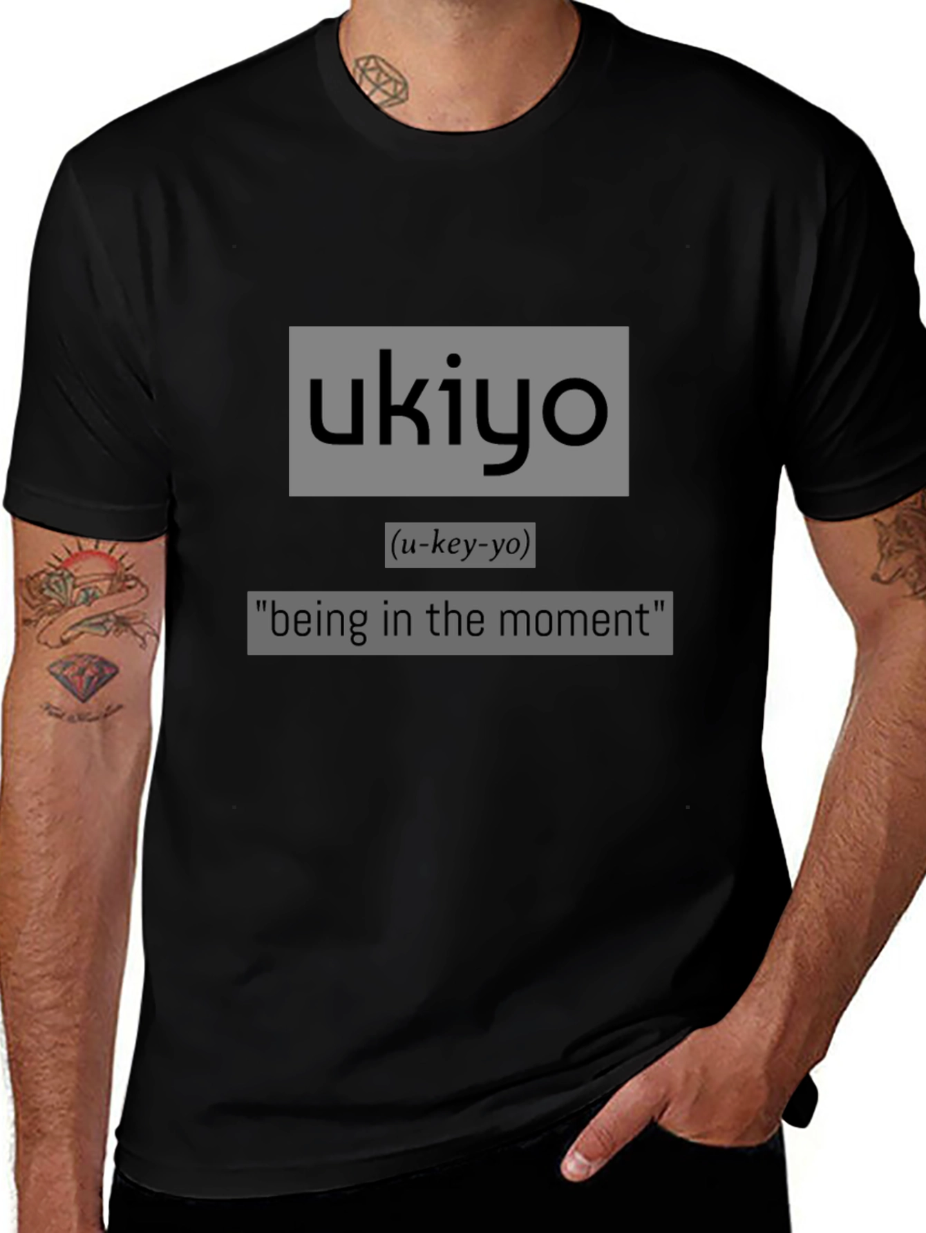 Ukiyo Being in the Moment Graphic T-Shirt