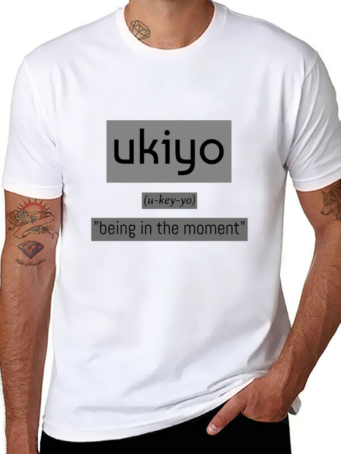Ukiyo Being in the Moment Graphic T-Shirt