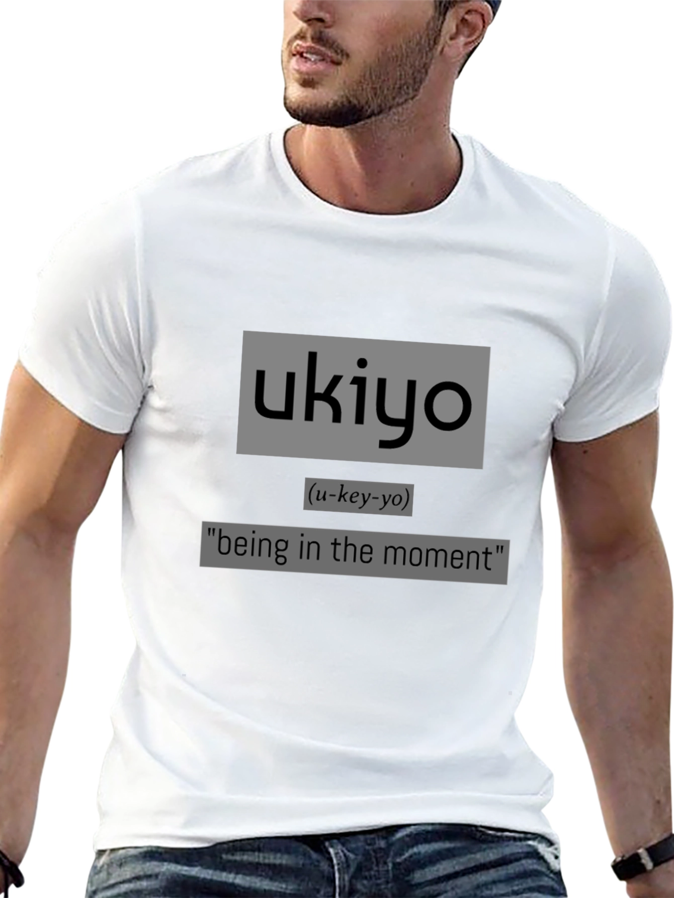 Ukiyo Being in the Moment Graphic T-Shirt