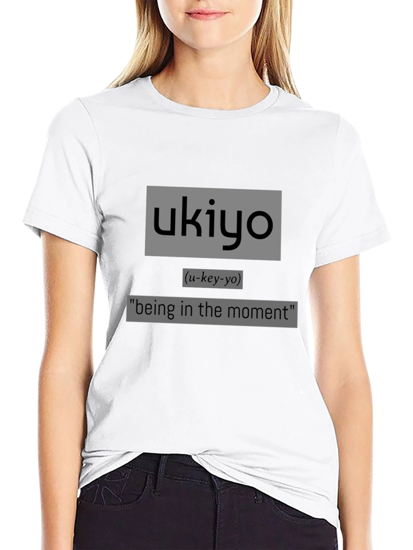 Ukiyo Being in the Moment Graphic T-Shirt
