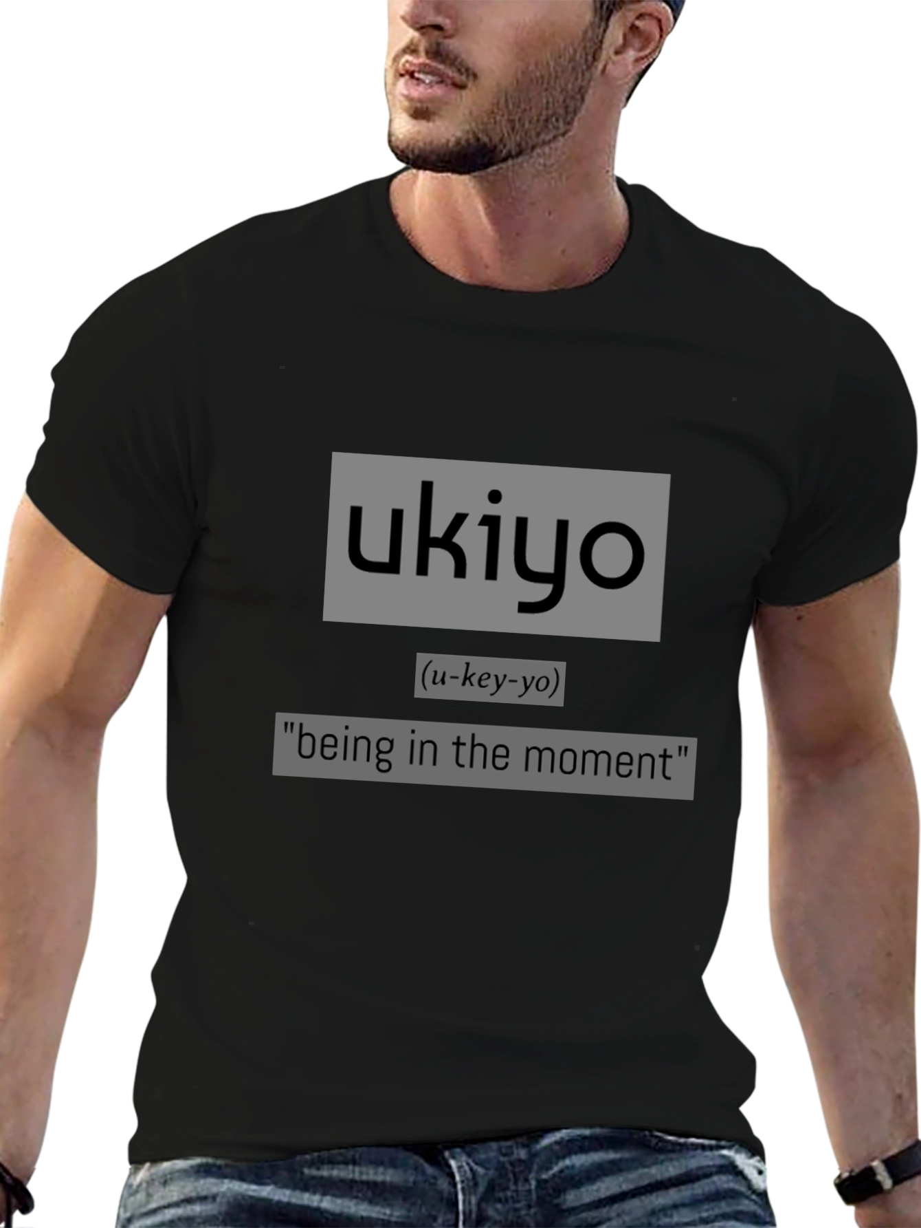 Ukiyo Being in the Moment Graphic T-Shirt