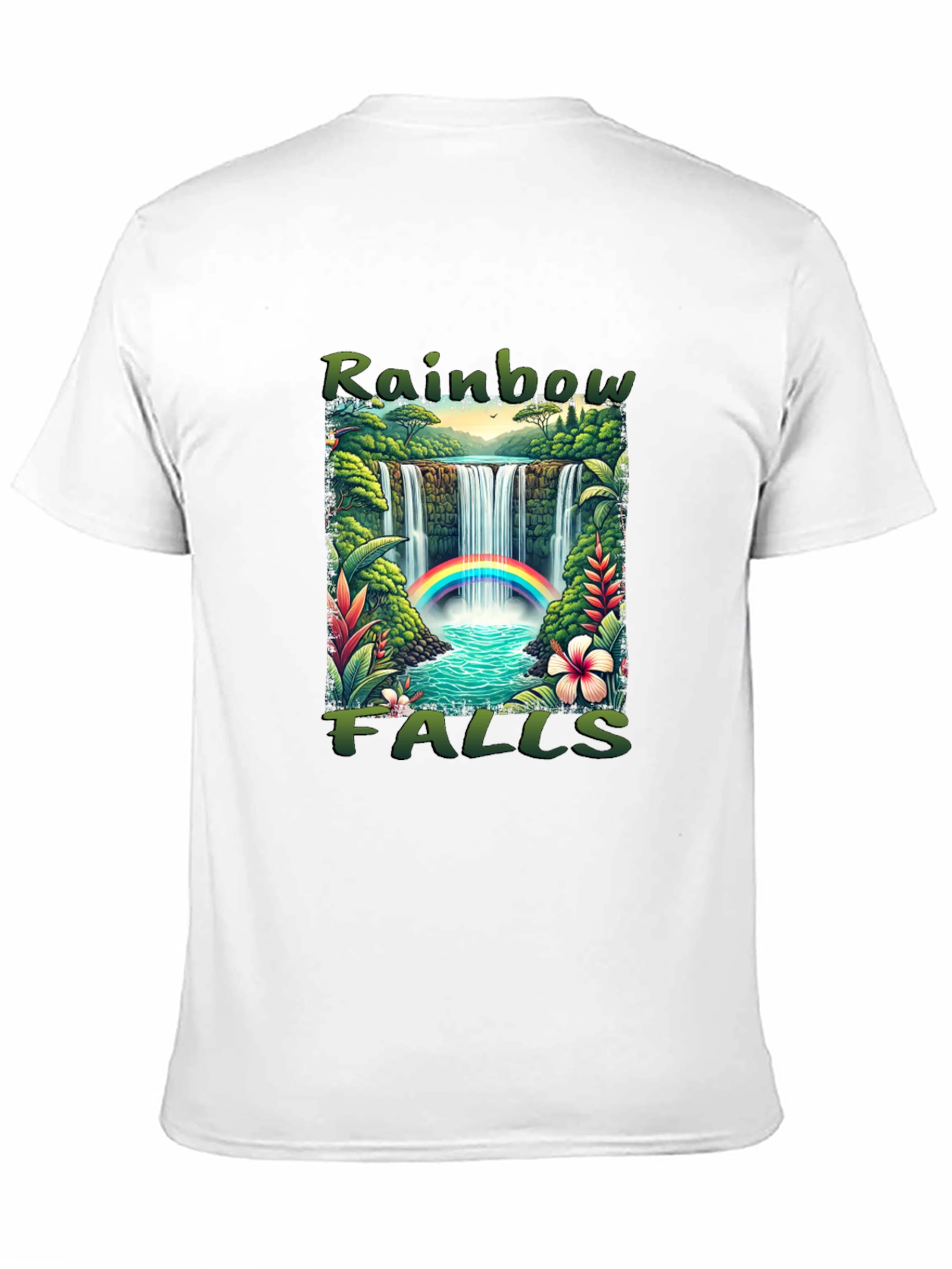 Rainbow Falls Graphic T-Shirt
