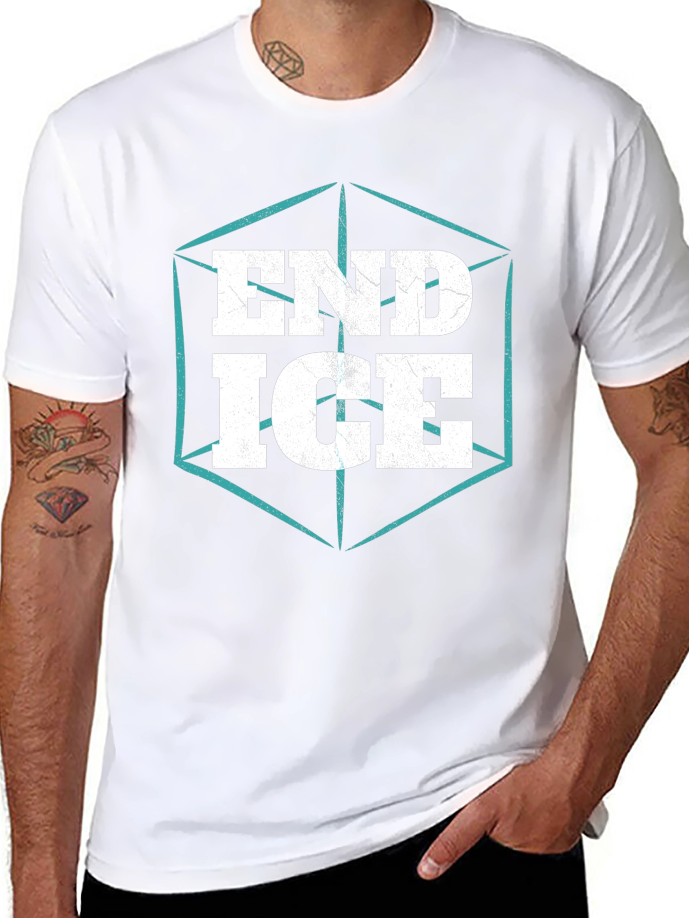 End ICE Graphic T-Shirt - Activist Apparel