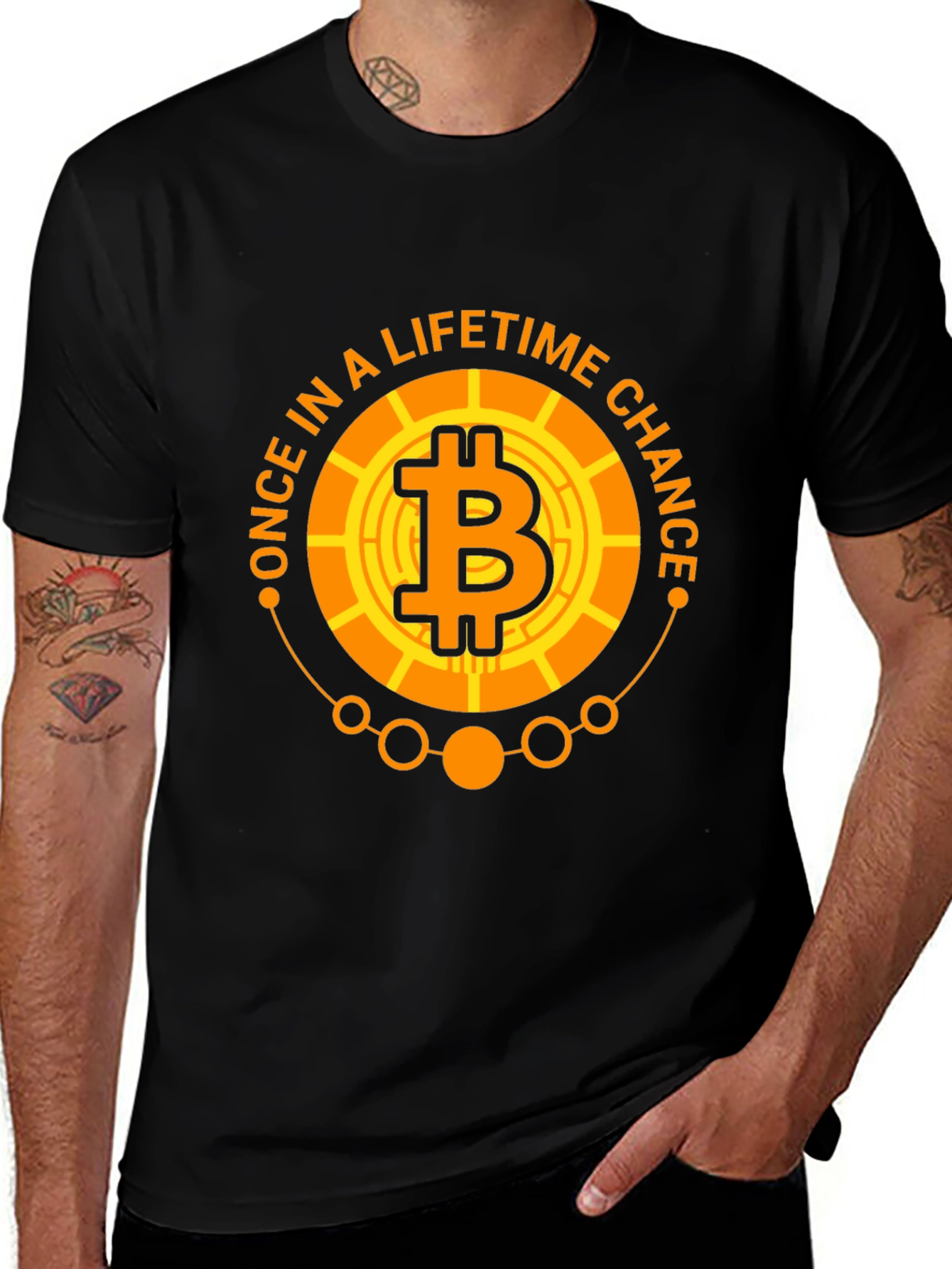 Bitcoin Once In A Lifetime Chance T-Shirt