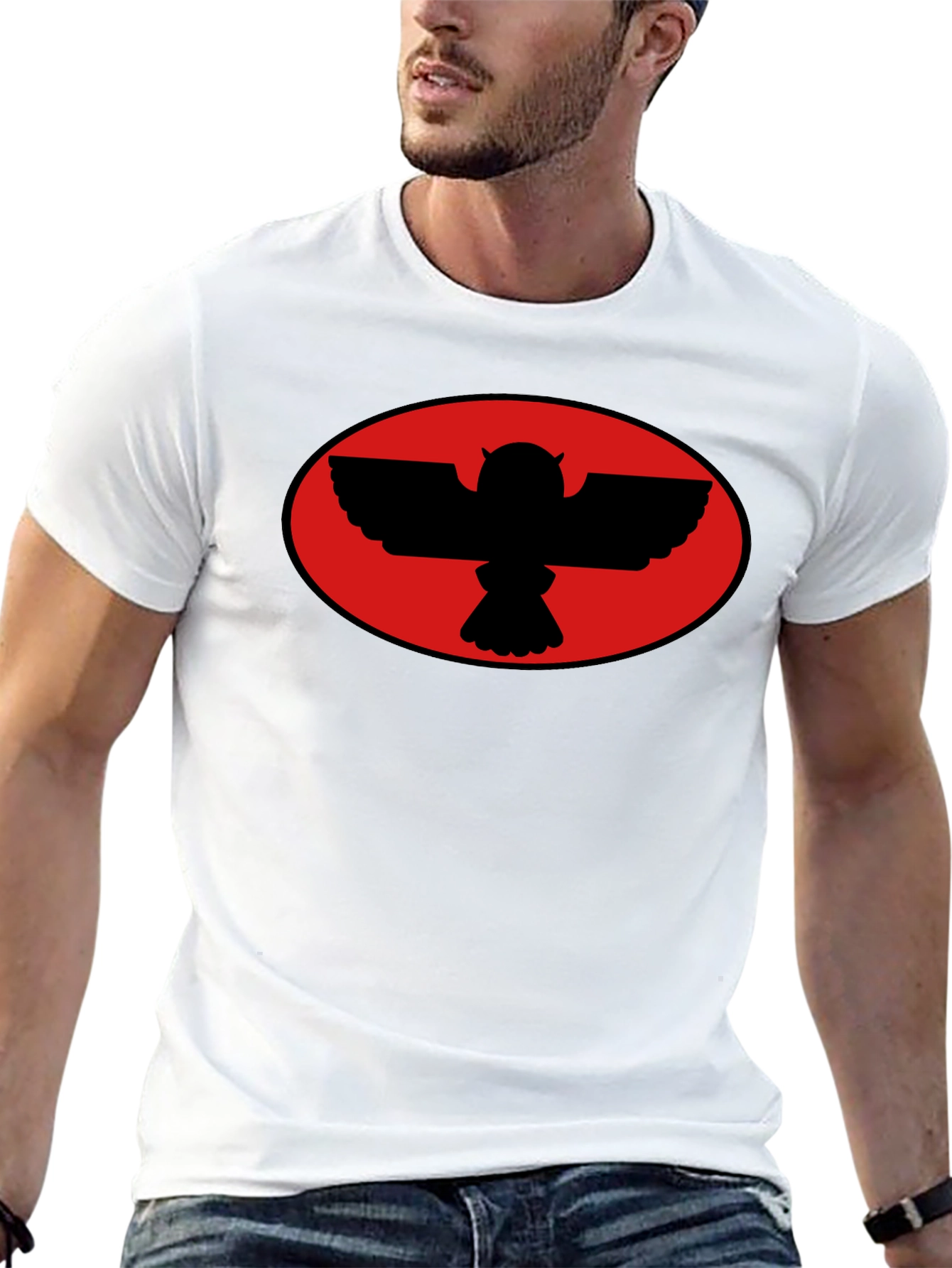 Talon Court Owl Black T-Shirt