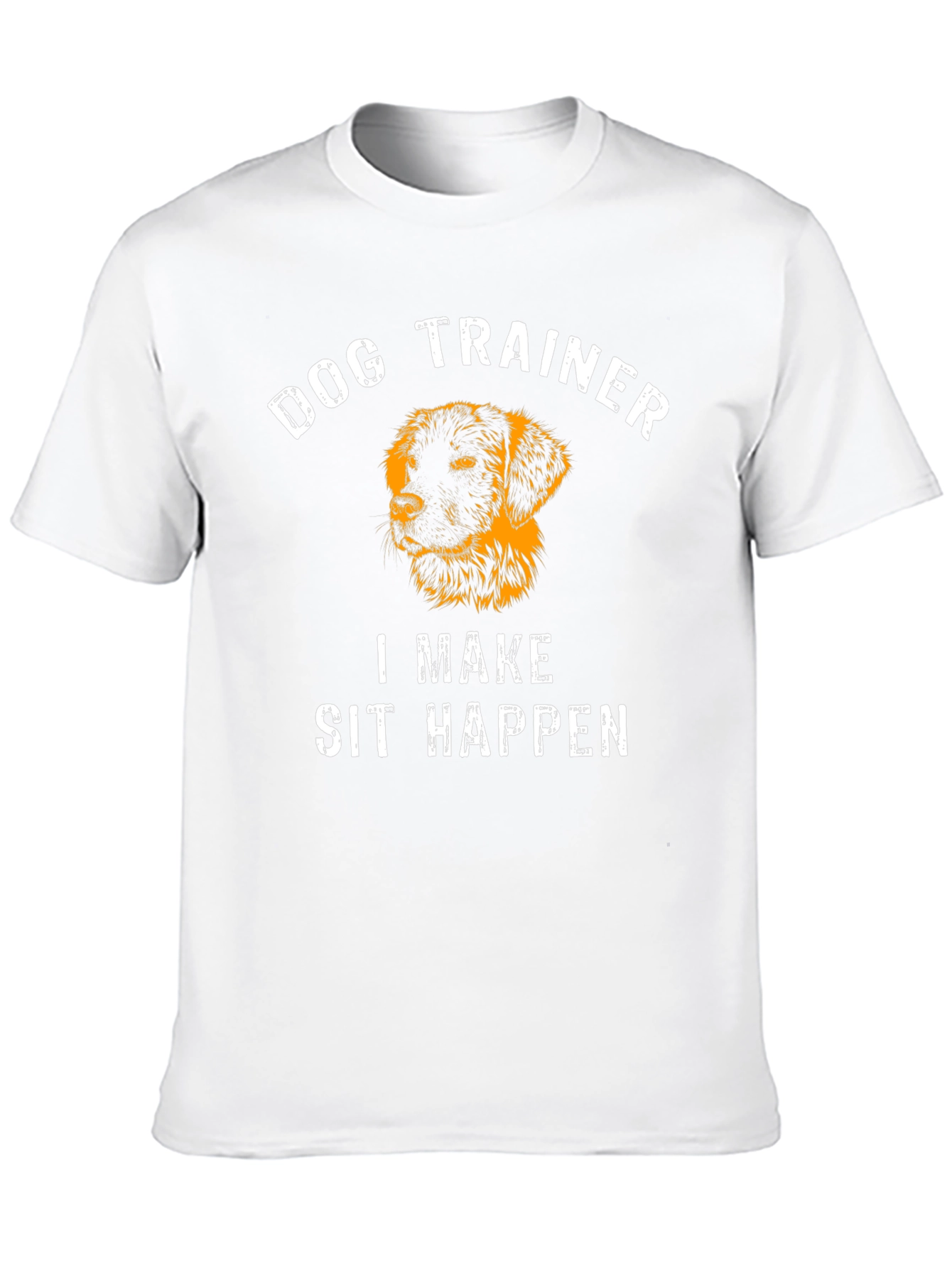 Dog Trainer I Make Sit Happen Black T-Shirt