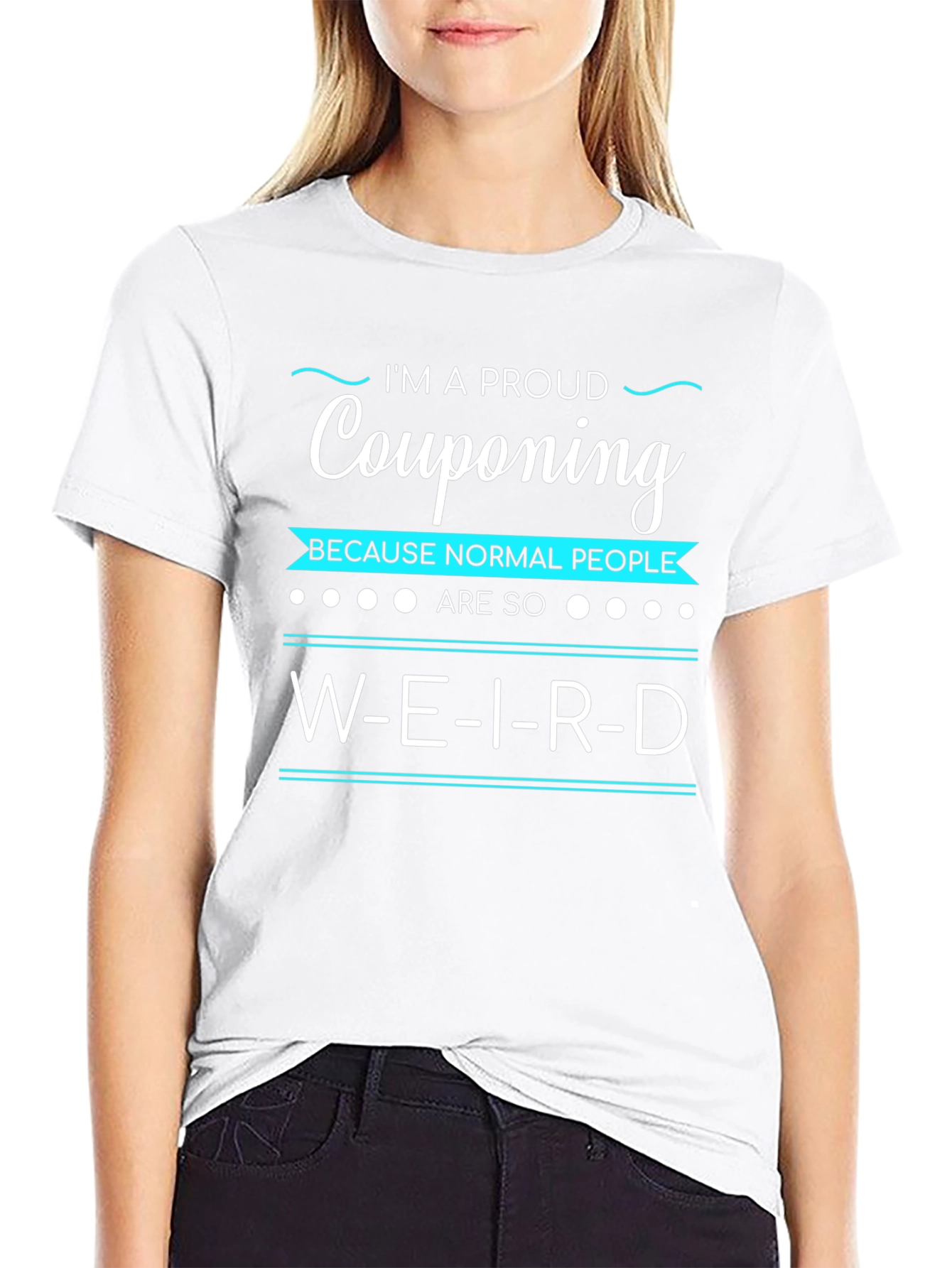 Proud Couponing Weird T-Shirt