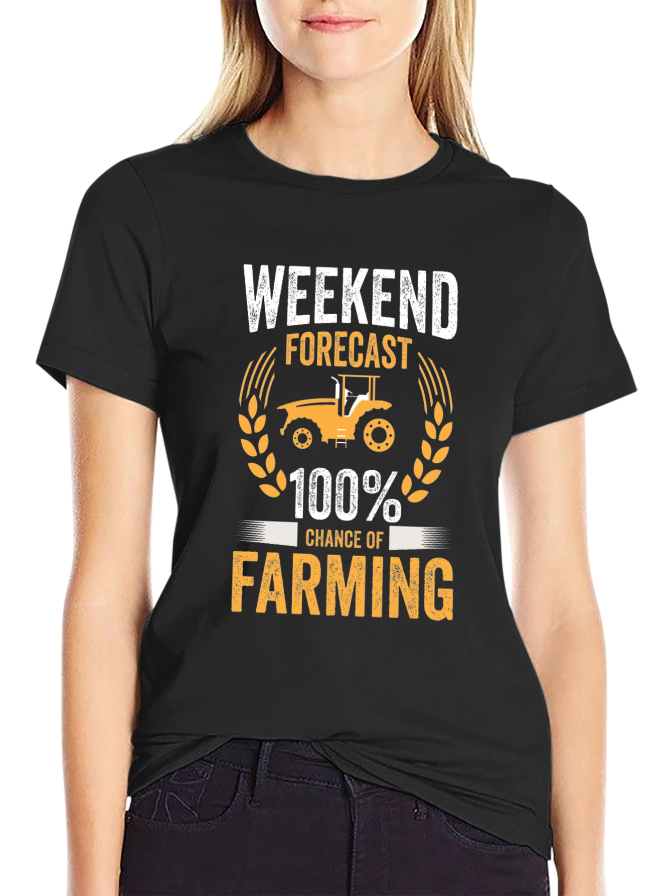 Weekend Farming Forecast Graphic Tee