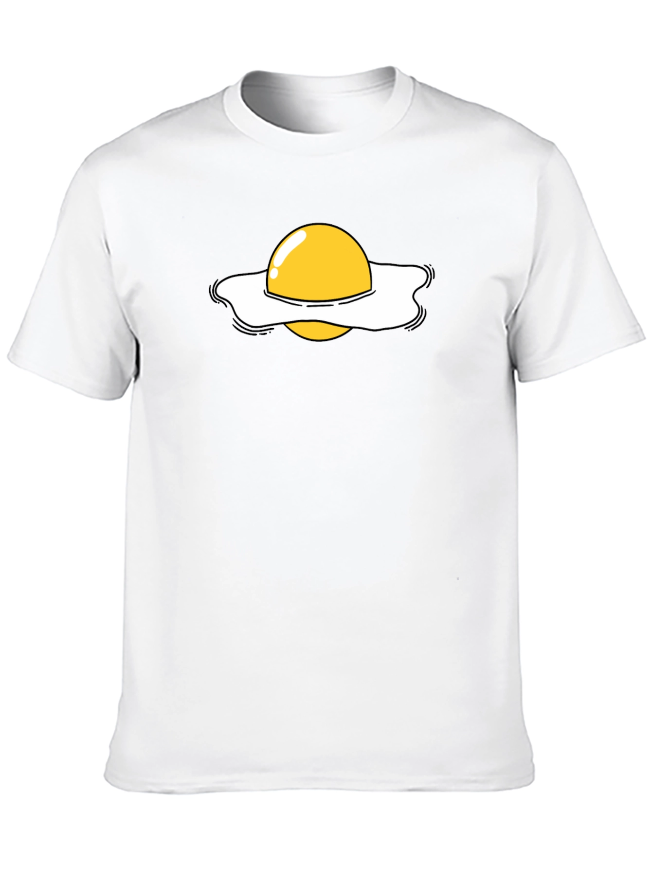 Funny Sunny Side Up Egg Graphic T-Shirt