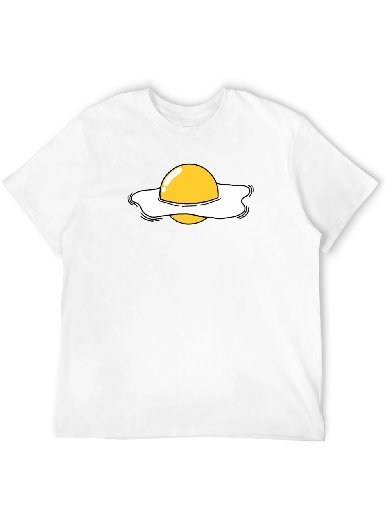 Funny Sunny Side Up Egg Graphic T-Shirt