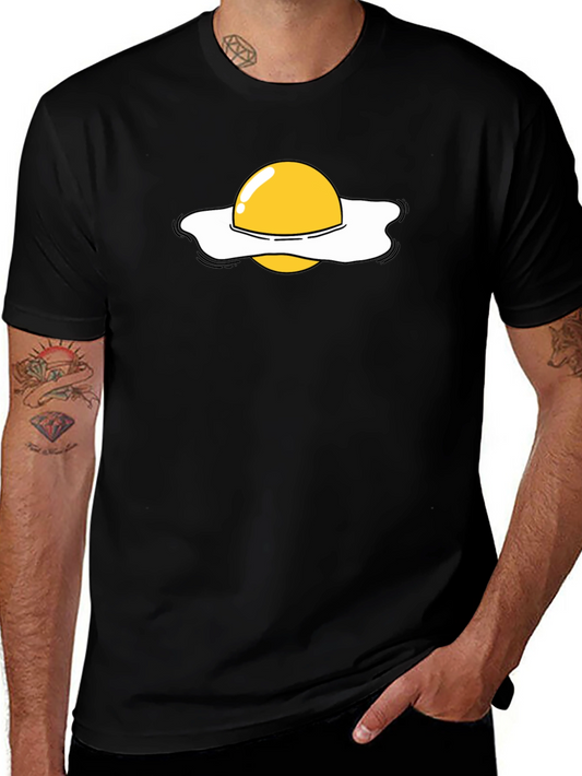 Funny Sunny Side Up Egg Graphic T-Shirt