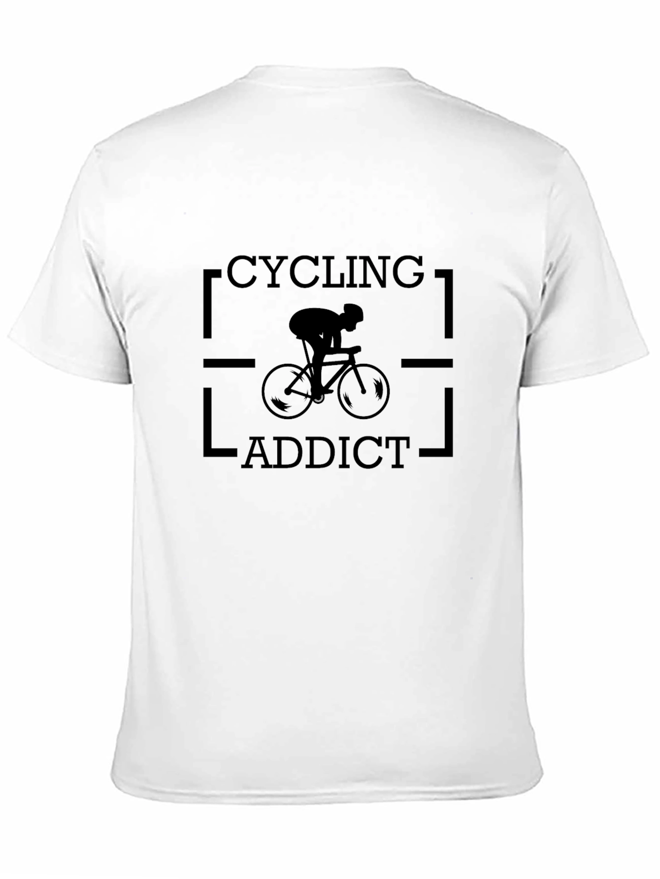 Cycling Addict Graphic Tee - Black T-Shirt