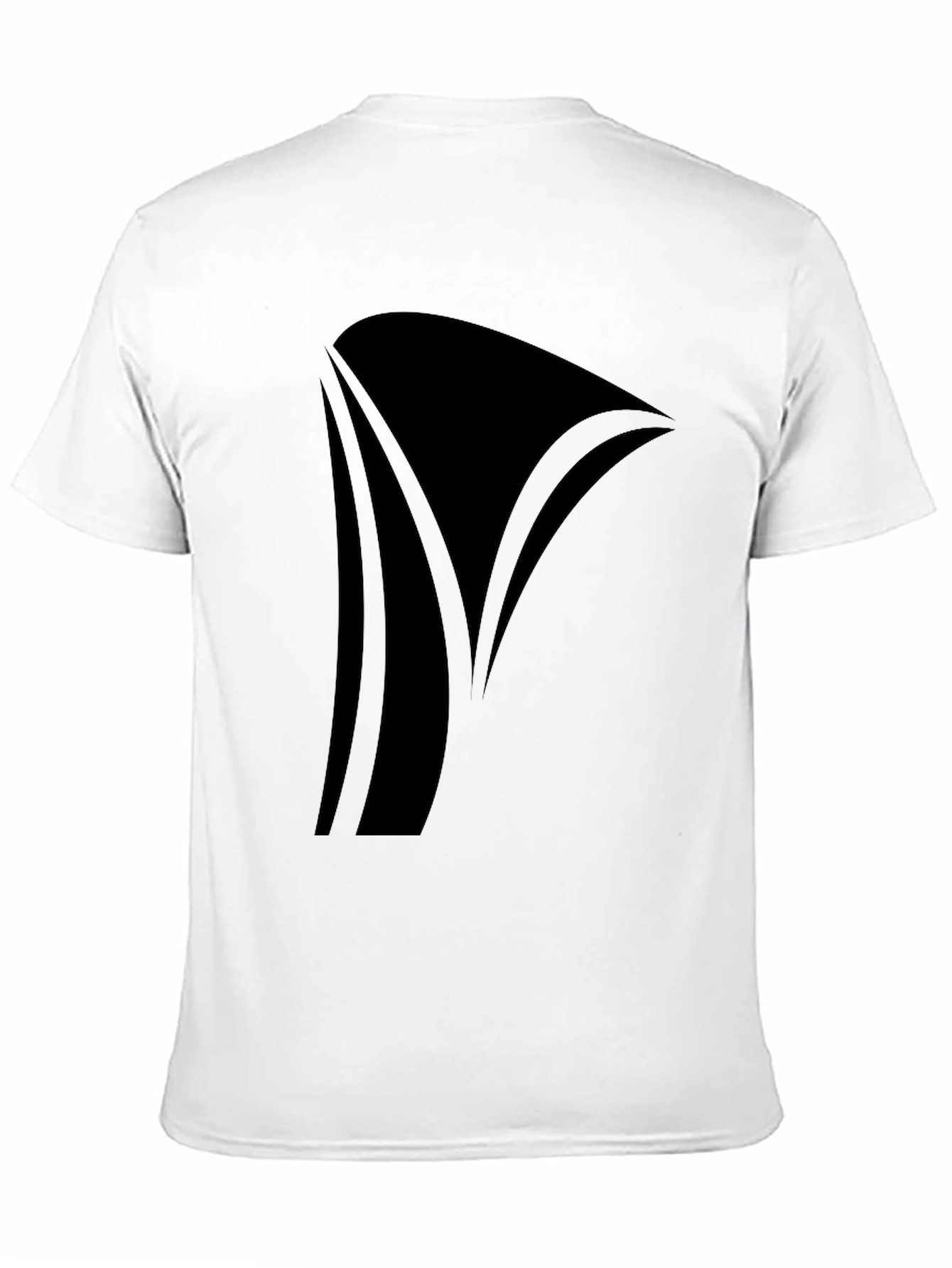 Modern Black Graphic Tee - Stylish Casual Wear