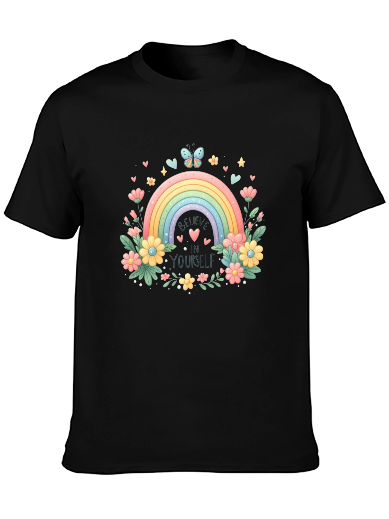 Believe In Yourself Rainbow T-Shirt