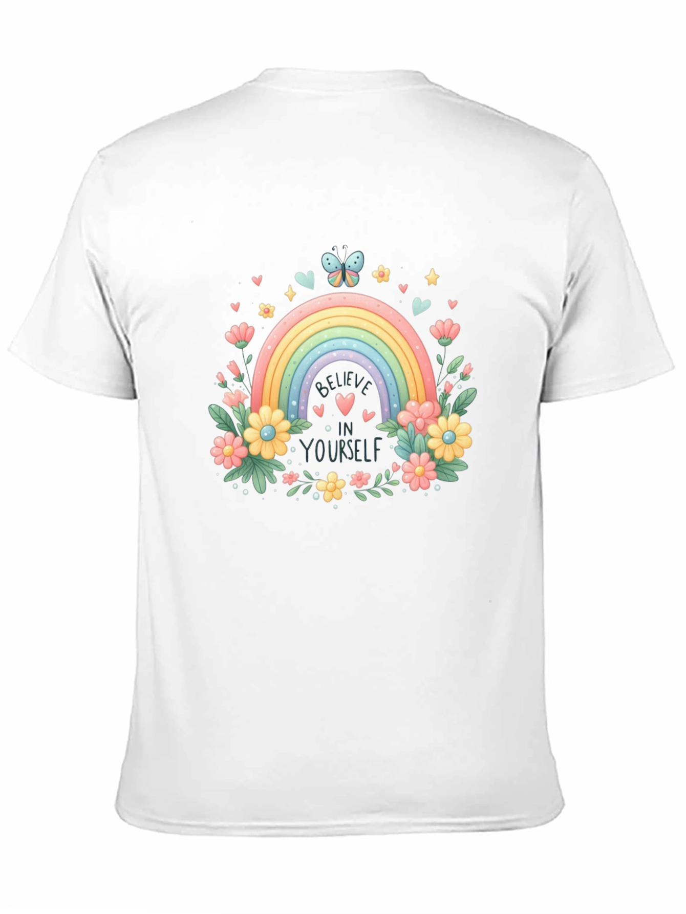 Believe In Yourself Rainbow T-Shirt