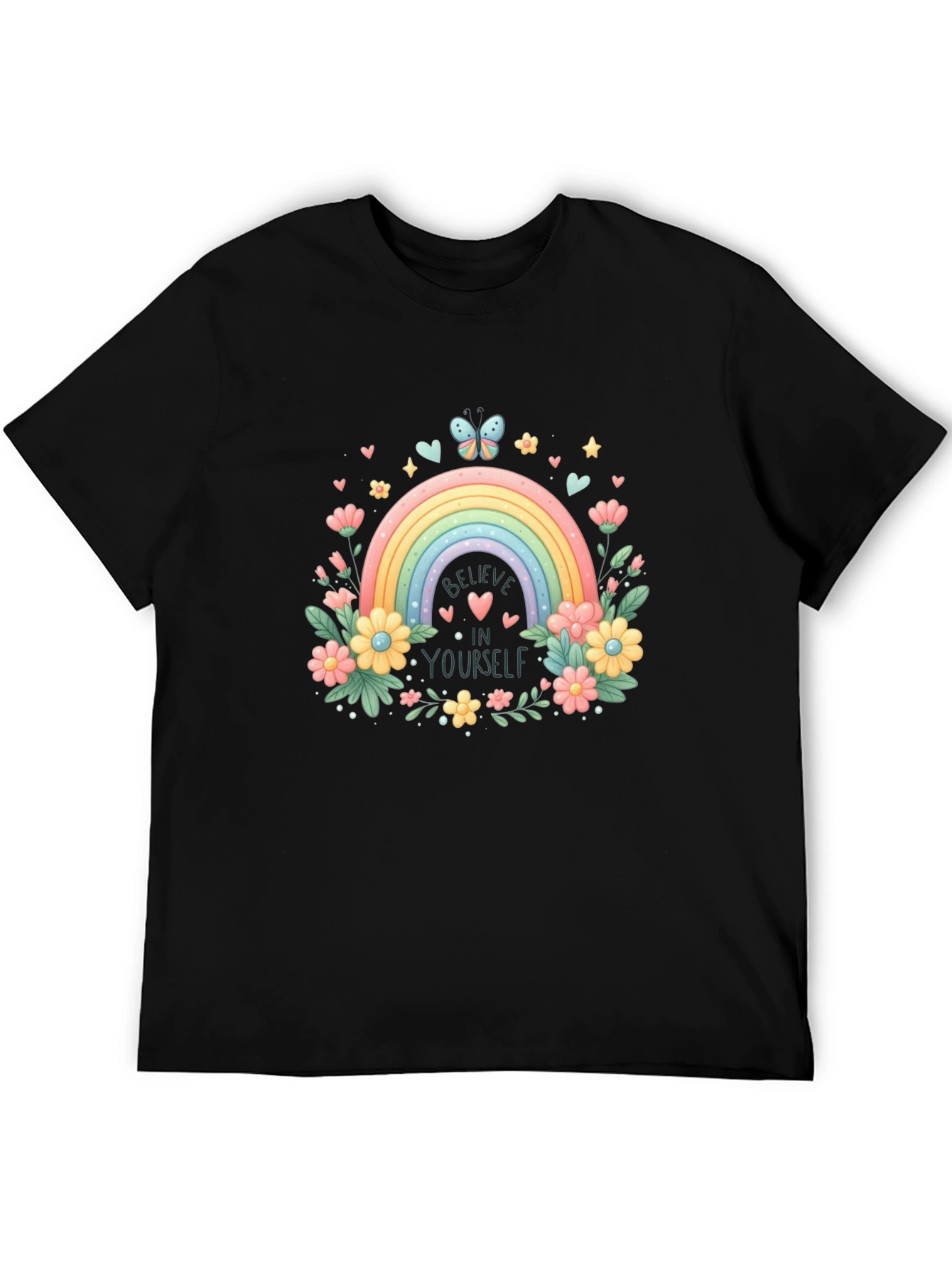 Believe In Yourself Rainbow T-Shirt