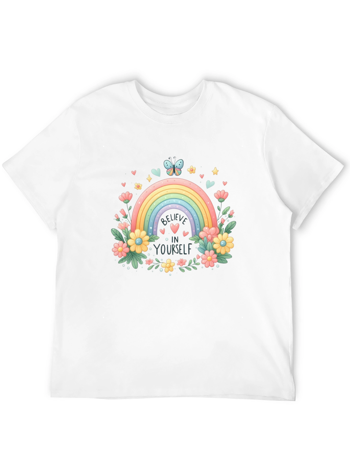 Believe In Yourself Rainbow T-Shirt