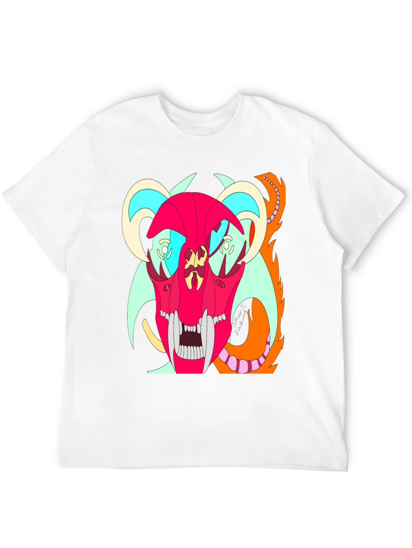 Skull Beast Graphic Tee - Bold Design Soft Cotton