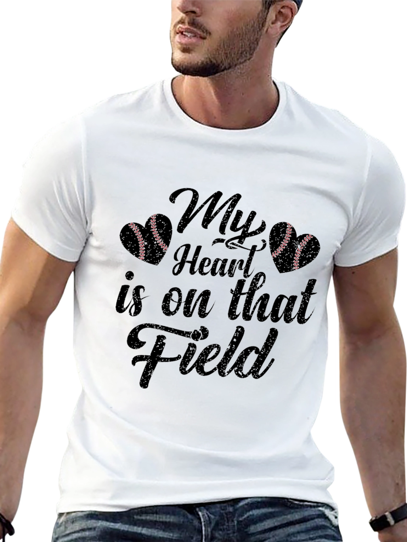 My Heart is on That Field T-Shirt