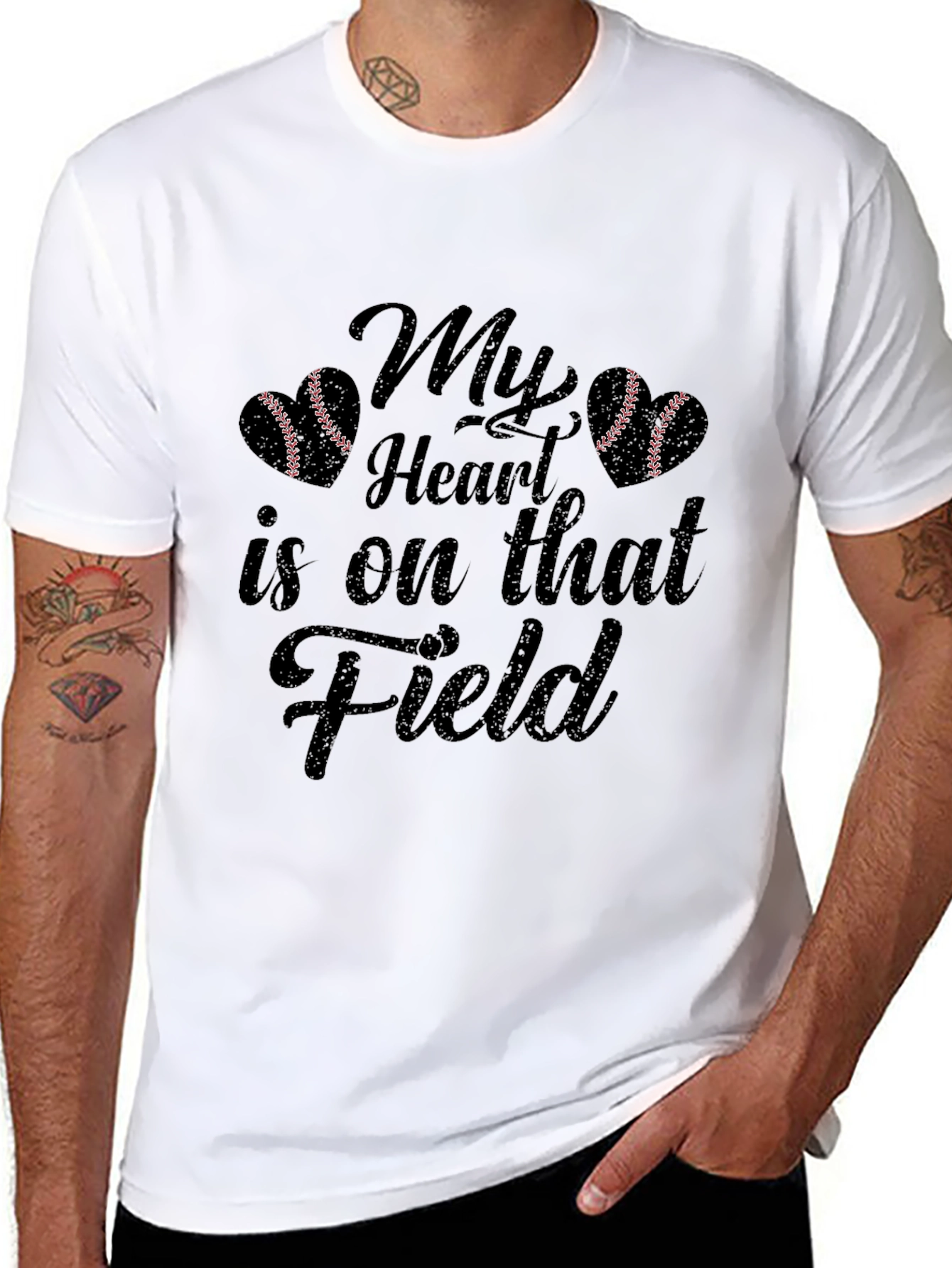 My Heart is on That Field T-Shirt
