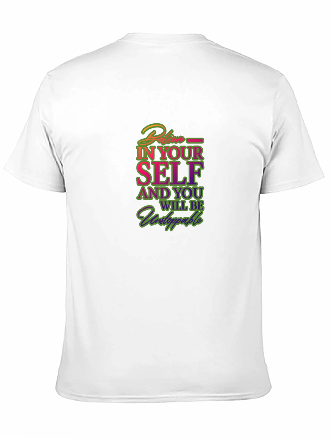 Believe in Yourself Graphic T-Shirt - Motivational Tee
