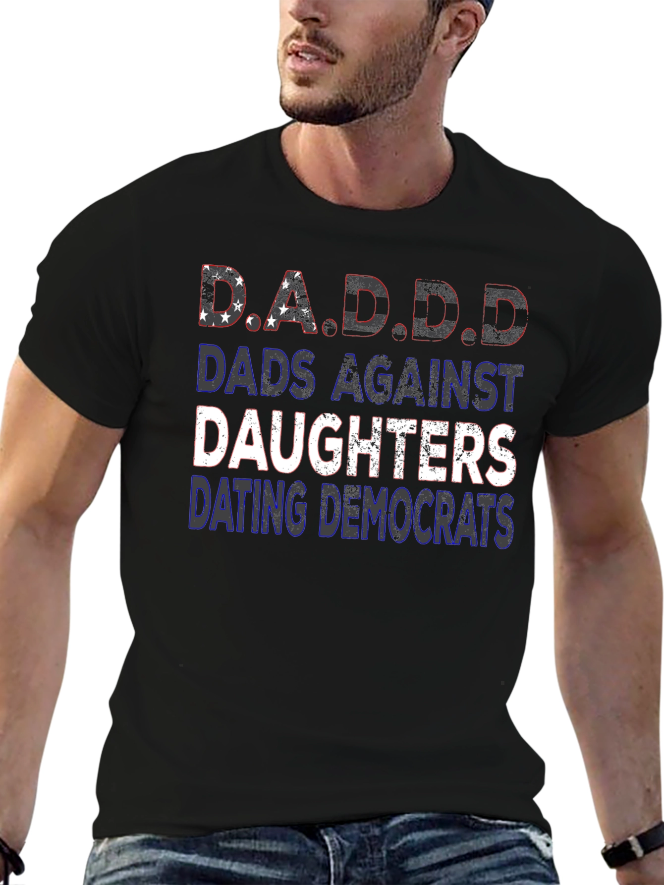 D.A.D.D. Dads Against Daughters Graphic Tee
