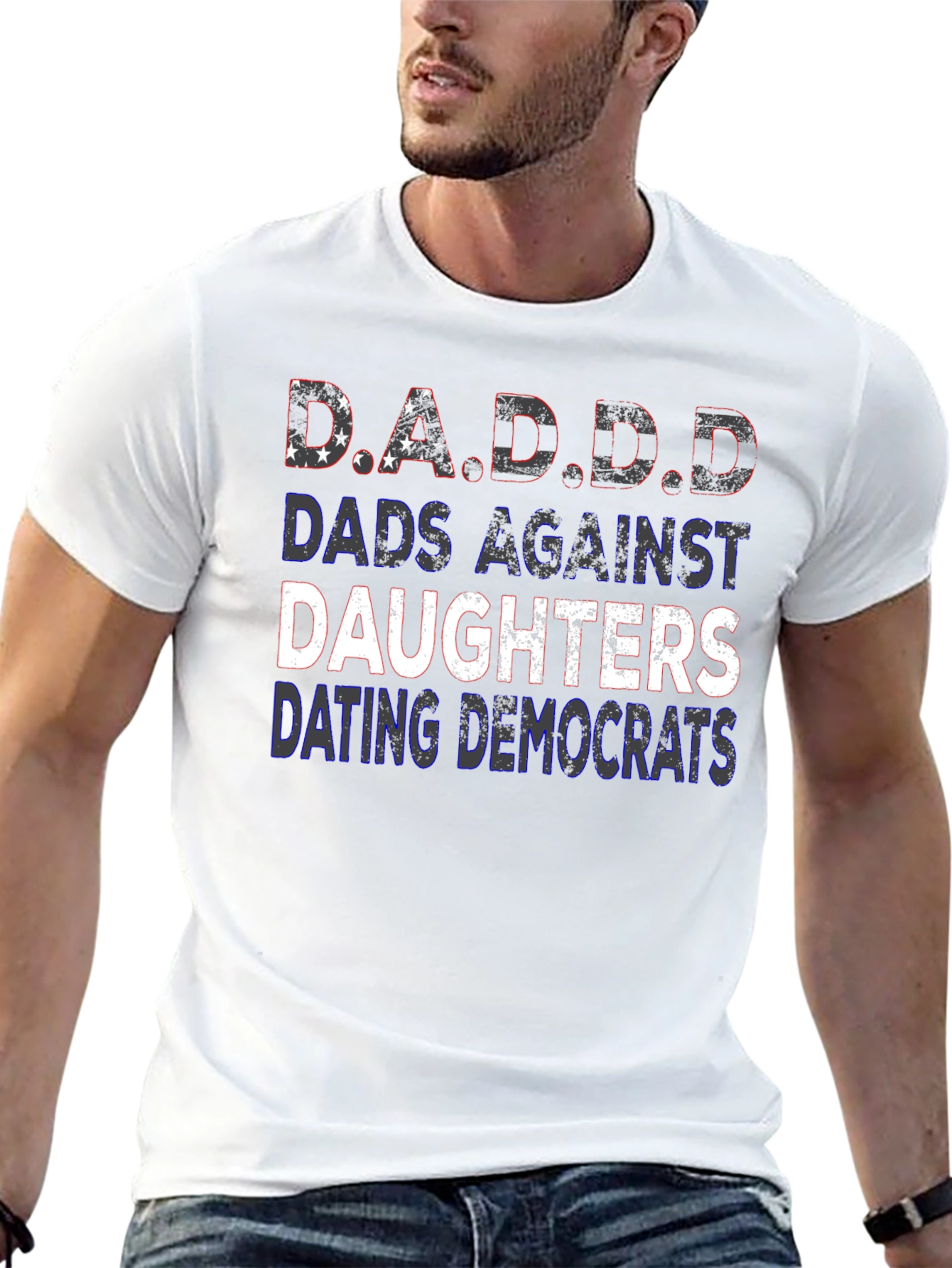 D.A.D.D. Dads Against Daughters Graphic Tee