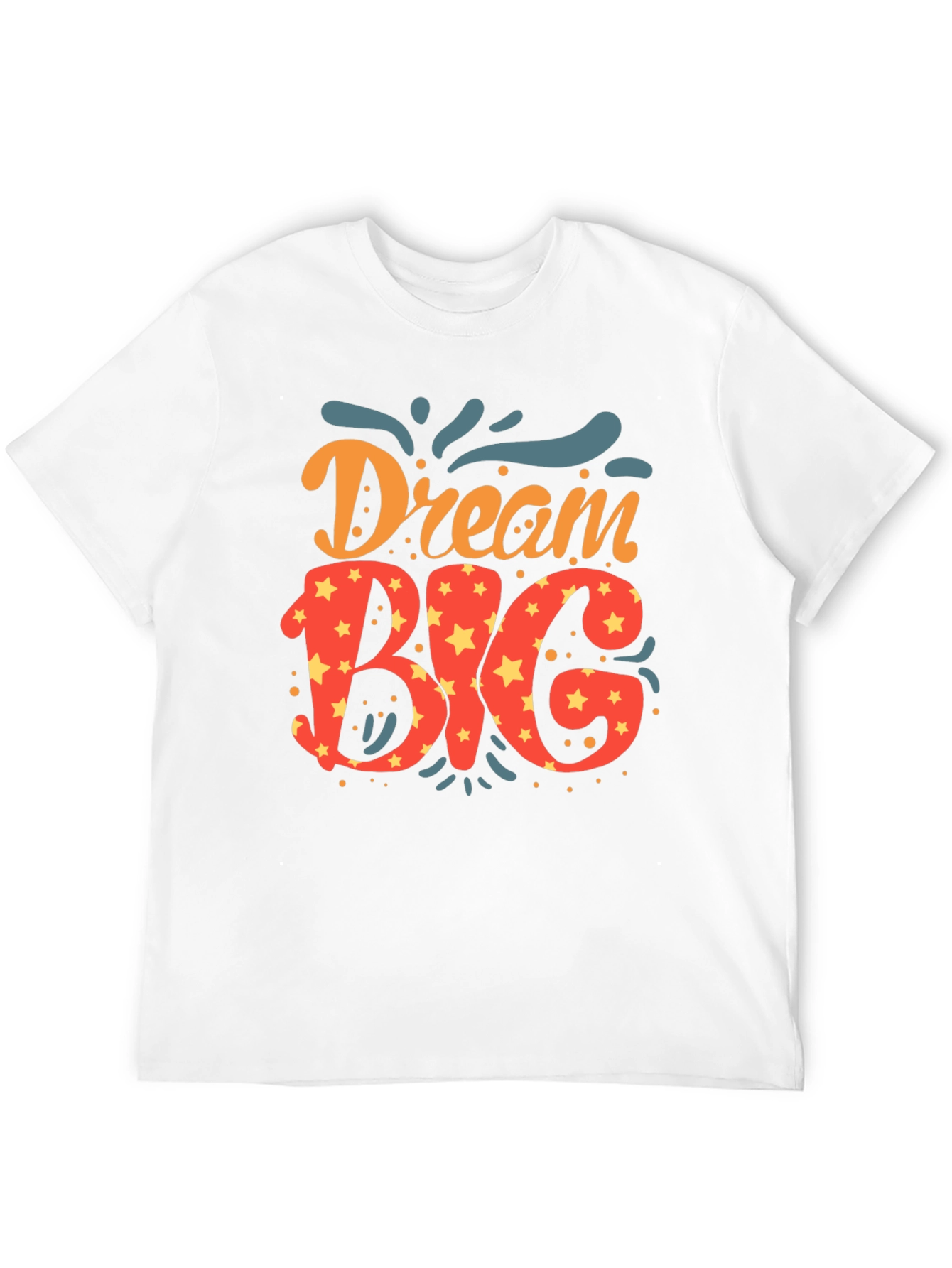 Dream Big Graphic Tee - Stylish Black T-Shirt