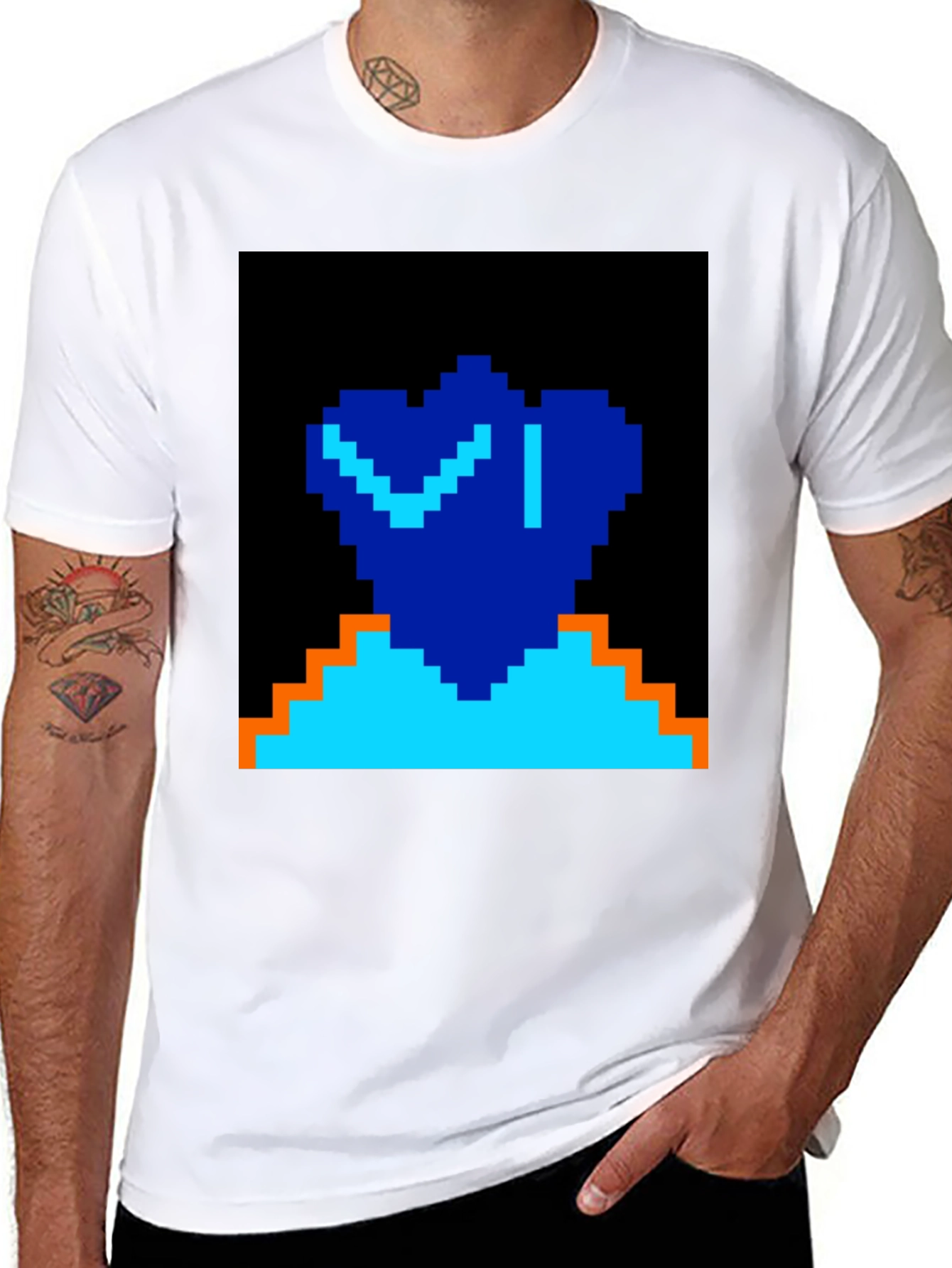 Retro Pixel Art T-Shirt