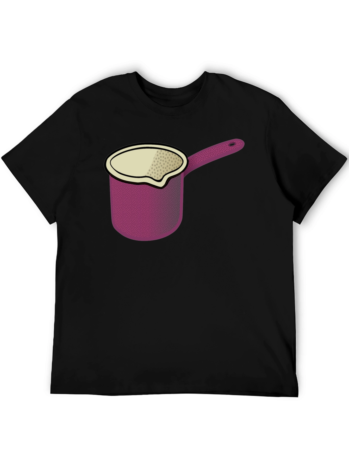 Pot Graphic Black T-Shirt