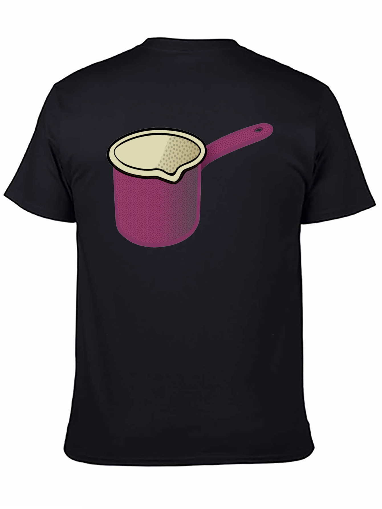 Pot Graphic Black T-Shirt
