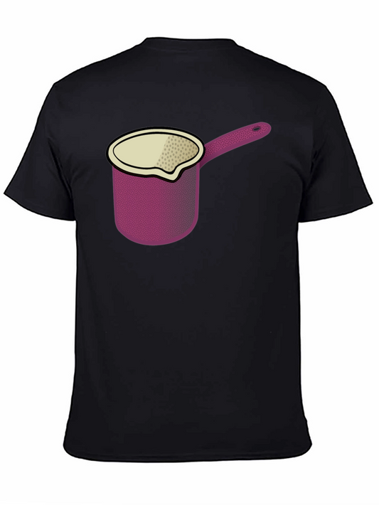 Pot Graphic Black T-Shirt