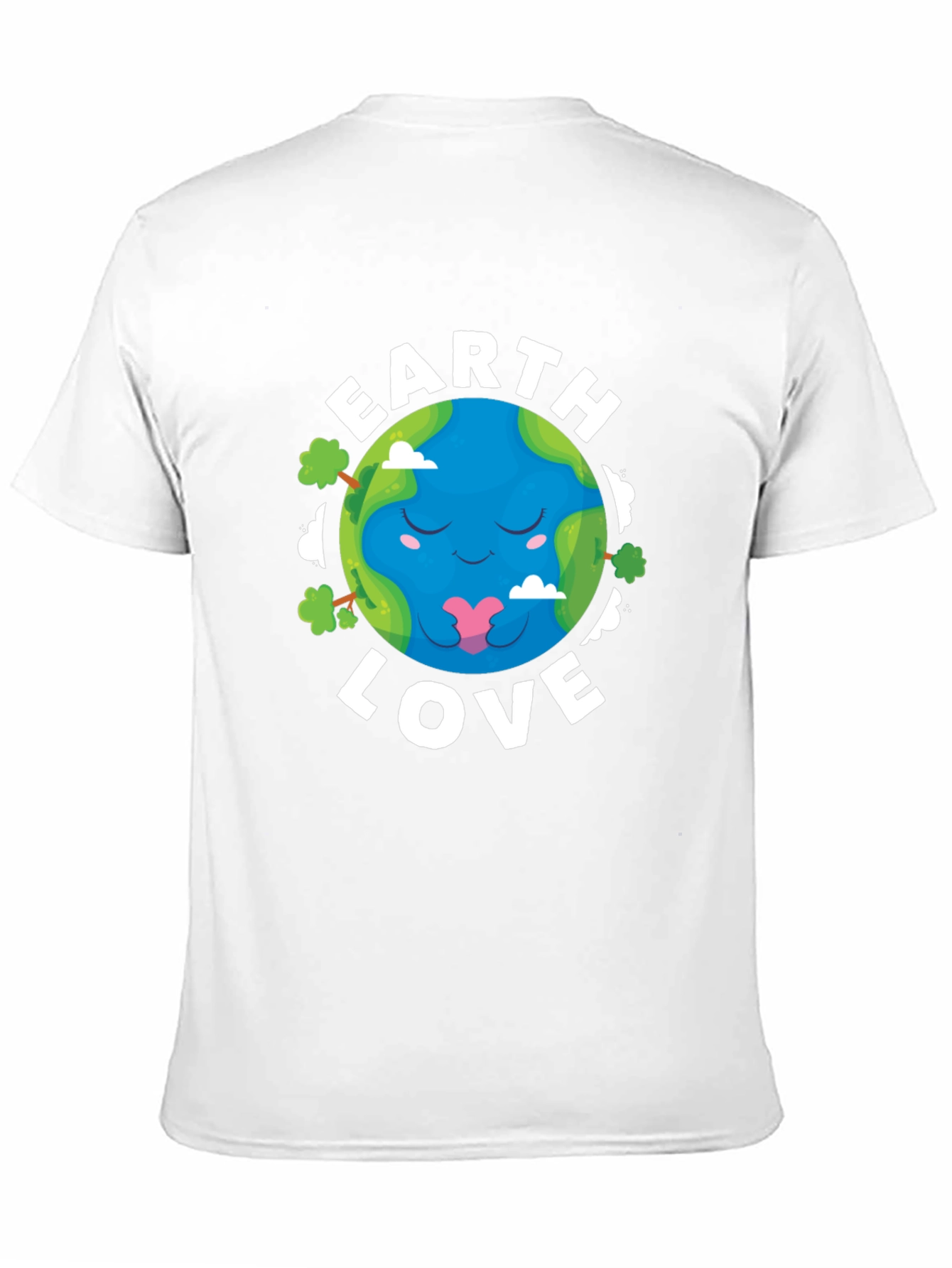 Earth Love Graphic Tee - Black Cotton