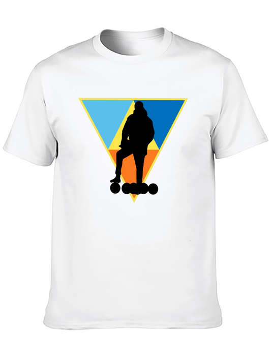 Skate Silhouette Graphic T-Shirt