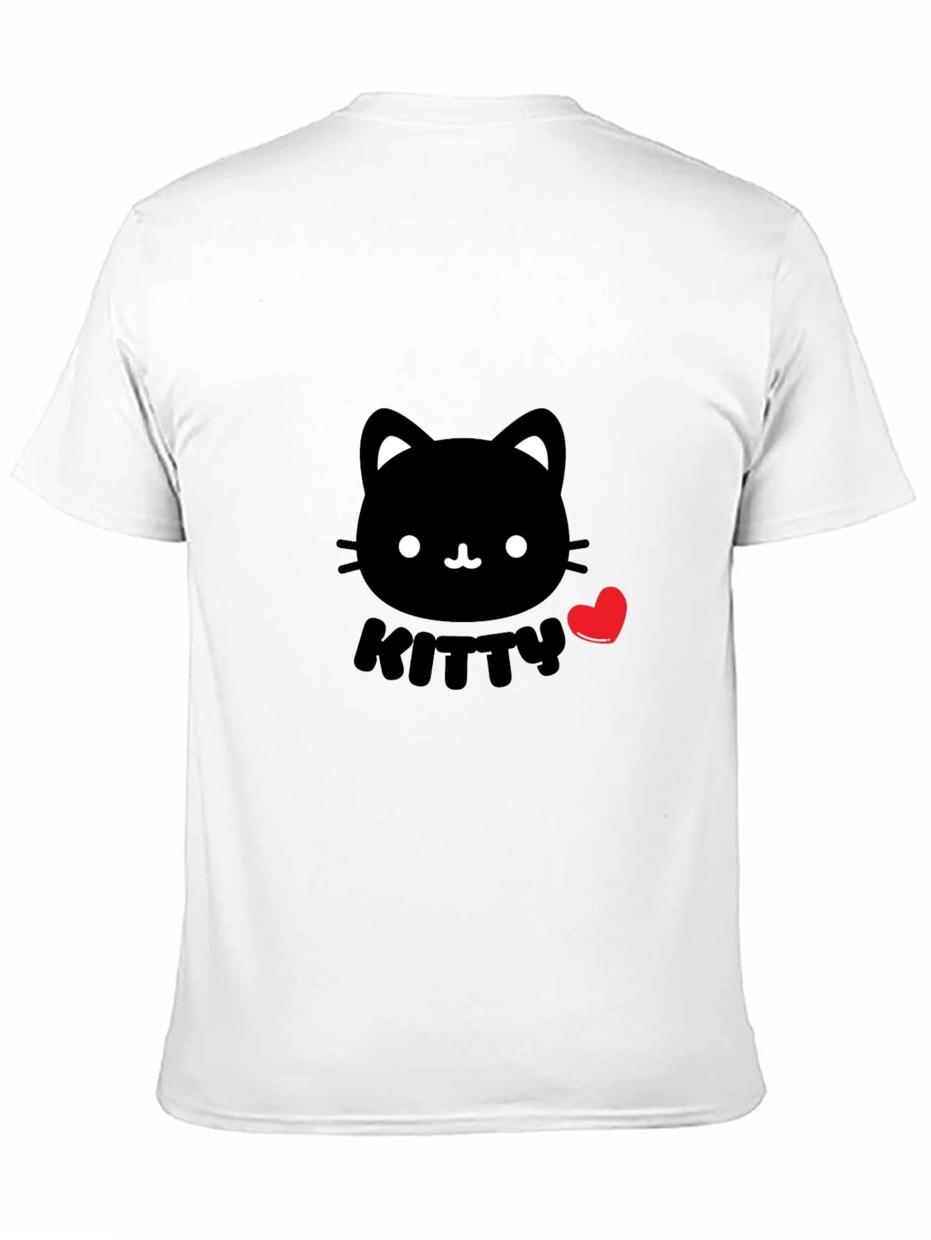 Kitty Cat Graphic T-Shirt - Soft Cotton Tee